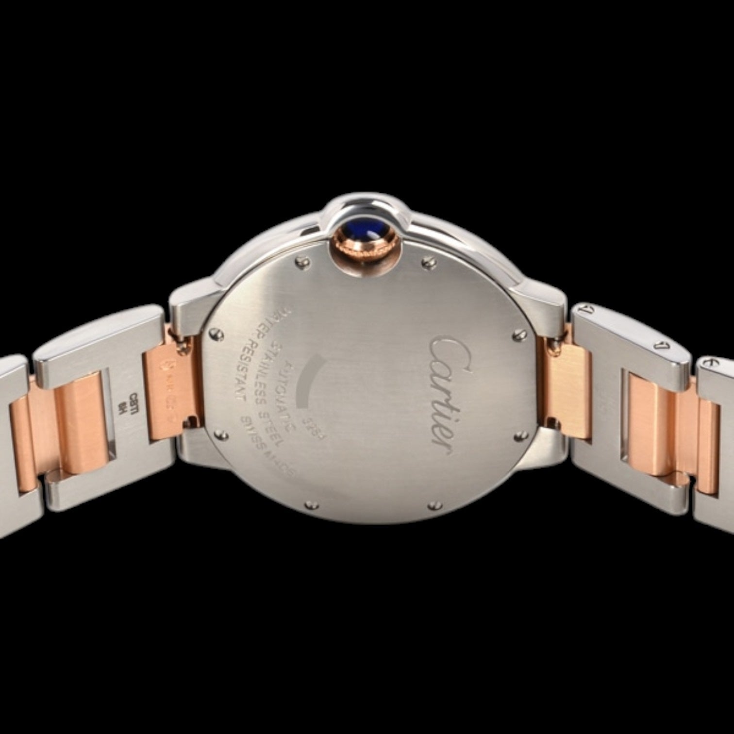 Ballon Bleu 36mm – Gold & Steel