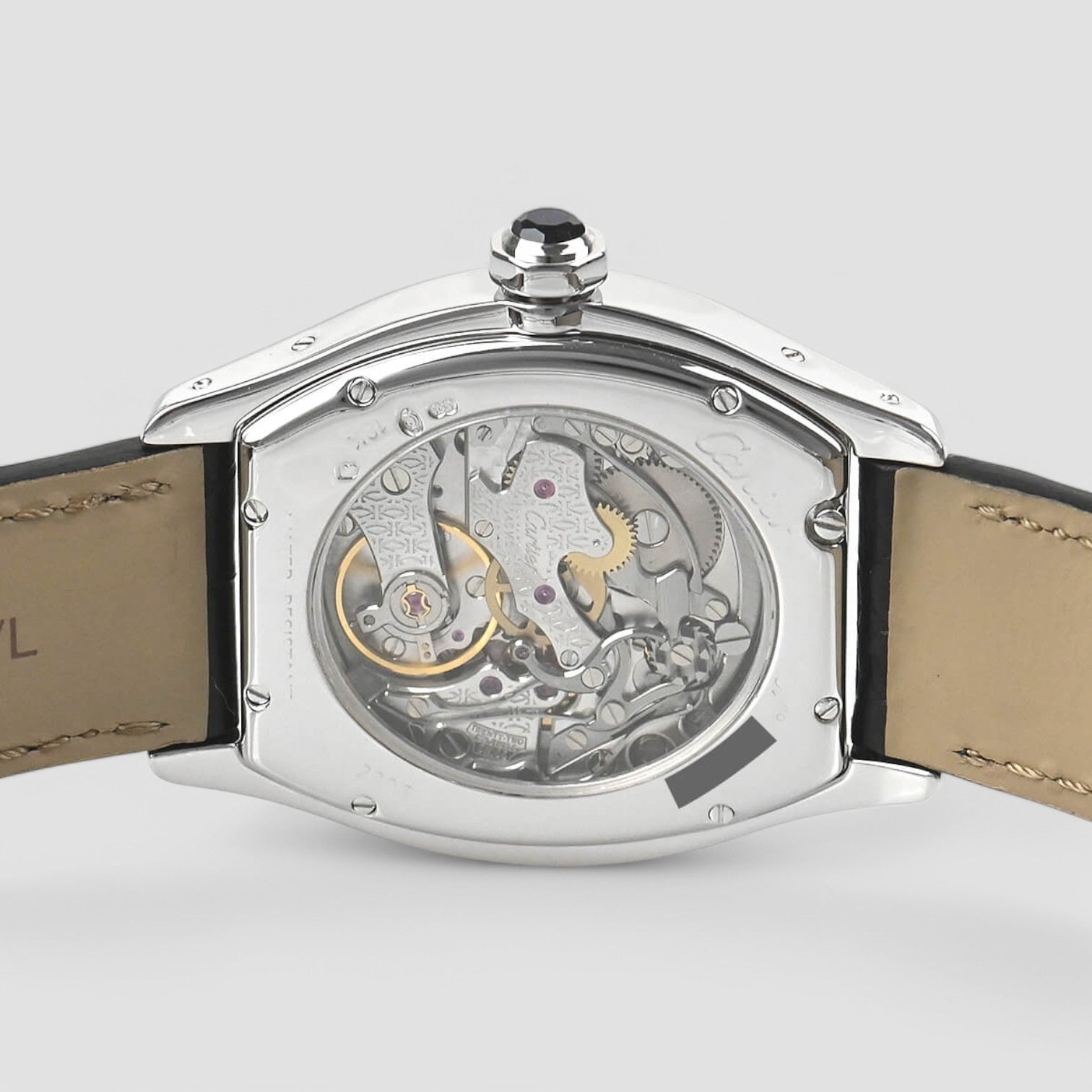 Tortue Privee Collection 2396 – Monopoussoir Chronograph in 18K White Gold