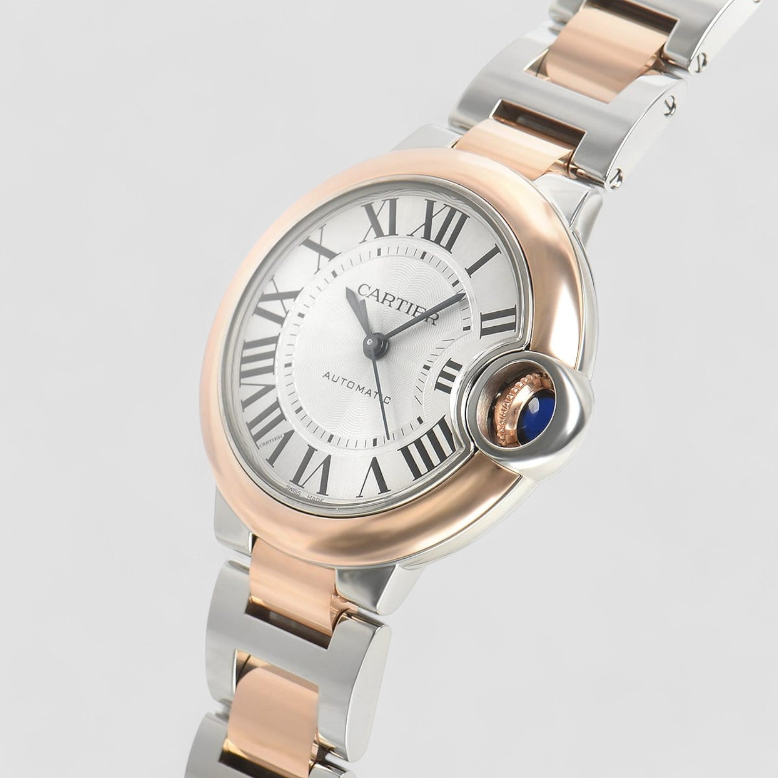 Ballon Bleu 33mm 18kt Rose Gold and Stainless Steel