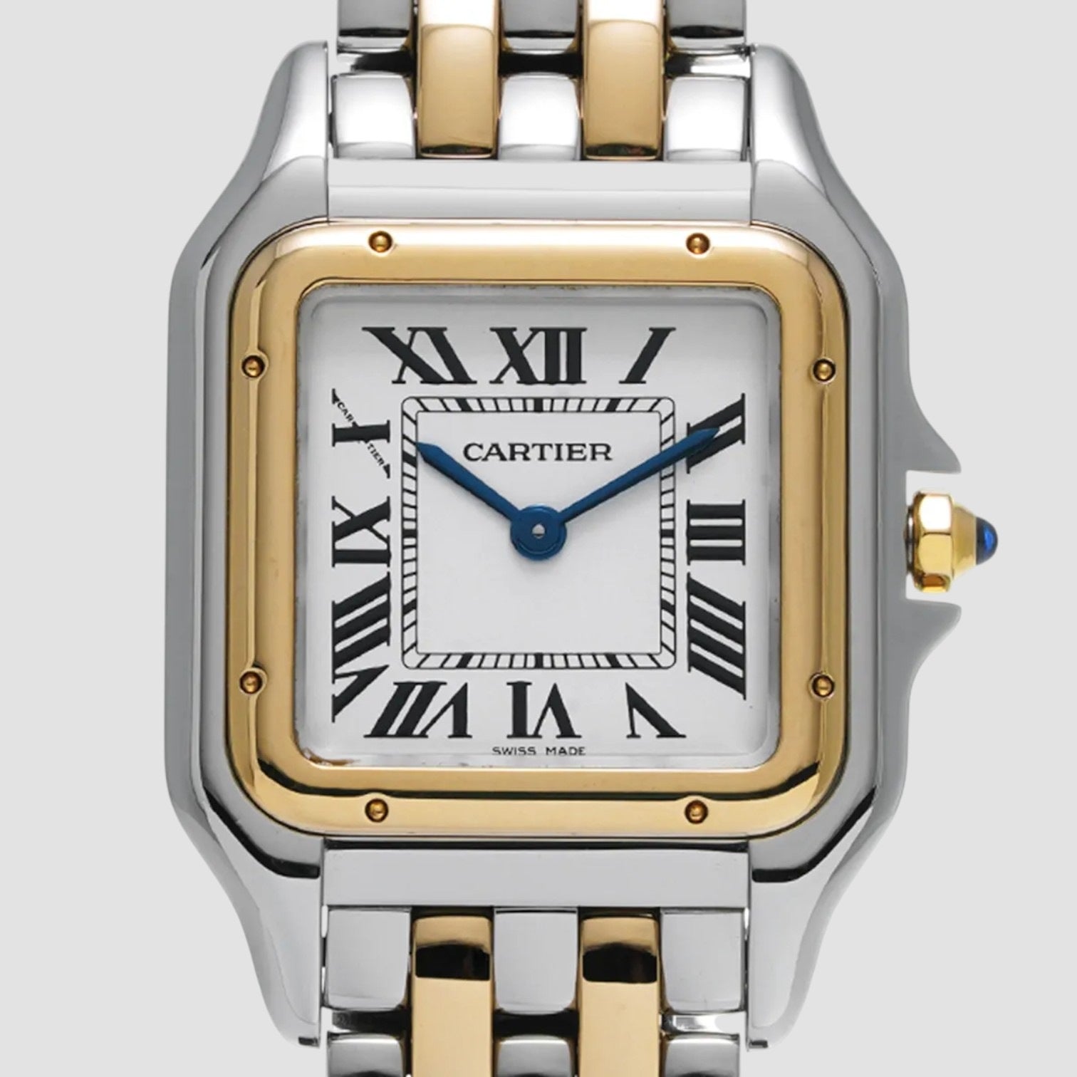 Cartier Panthère Medium 18K Yellow Gold and Steel Ref. W2PN0007 – Luxury Swiss Watch