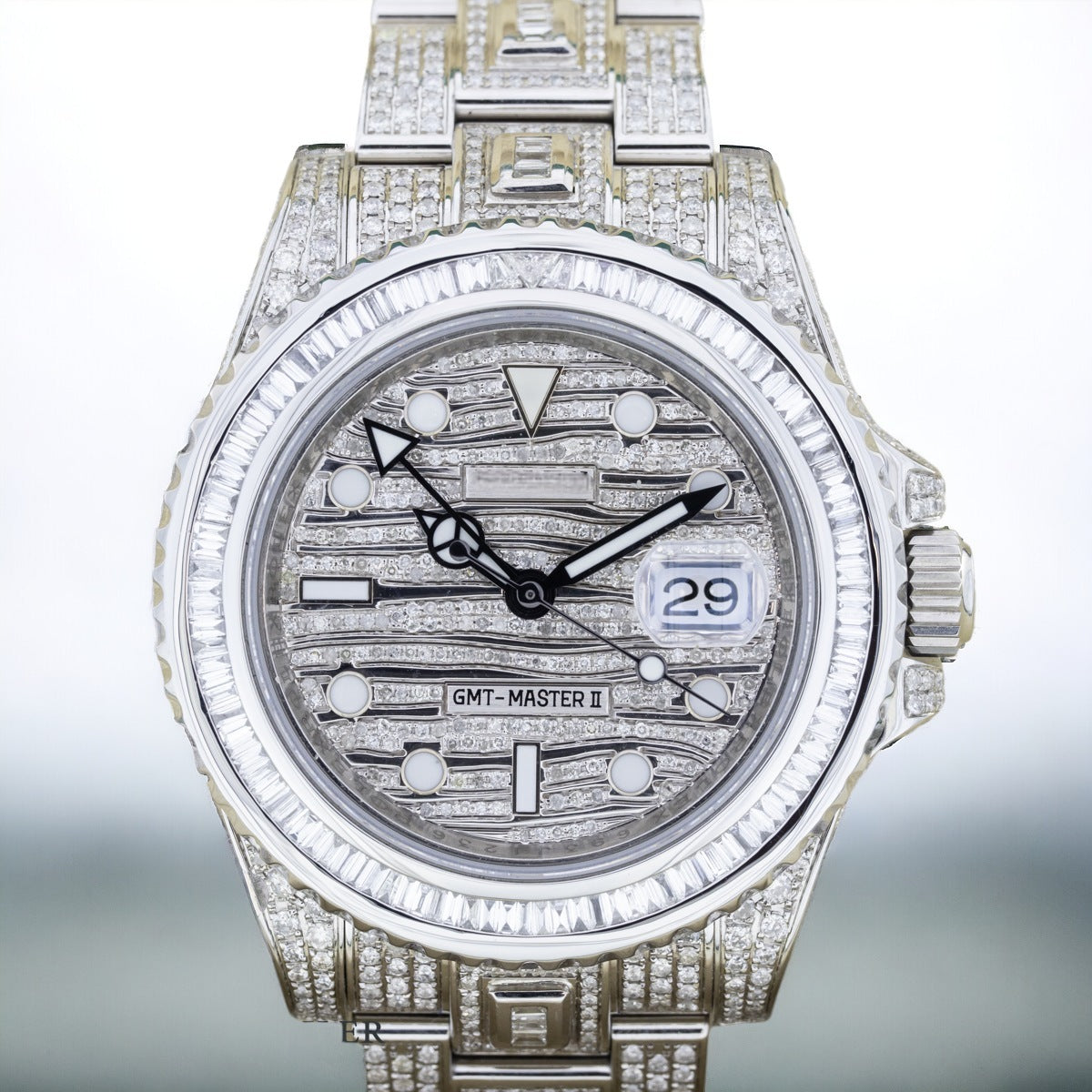 GMT-Master II – Oyster – Custom Diamond-Set - Iced Out