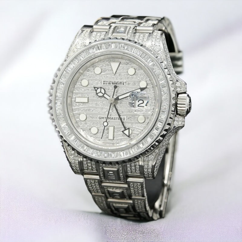 GMT-Master II – Oyster – Custom Diamond-Set - Iced Out