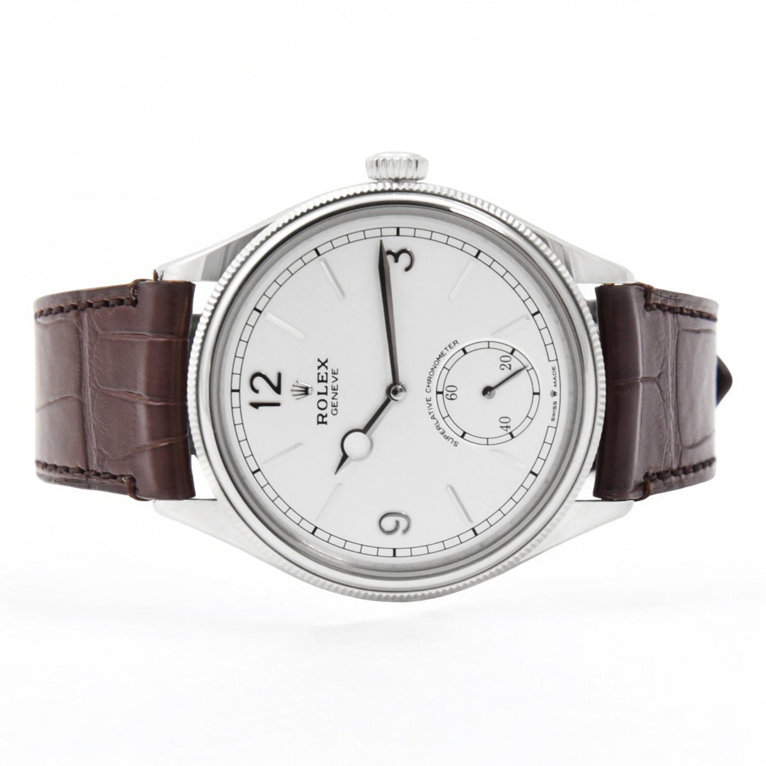 Perpetual 1908 – 52509 18ct White Gold - 39mm White Dial