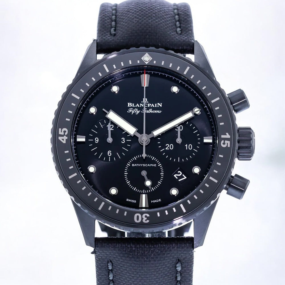 Fifty Fathoms Bathyscaphe Flyback Chronograph Ceramic