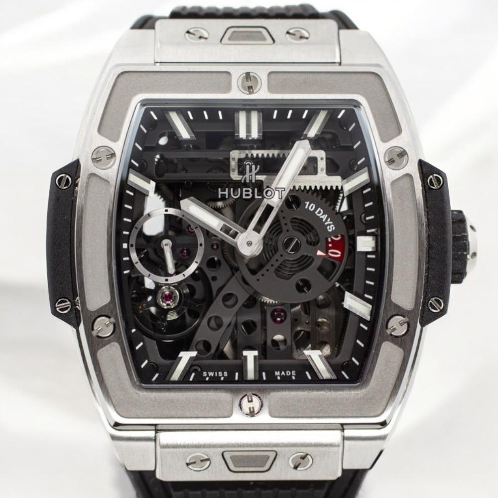 Spirit of Big Bang Titanium MECA-10 Titanium Skeleton Dial / Deployant