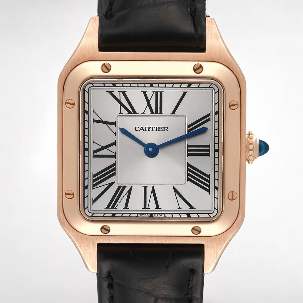 Santos Dumont Ladies 18K Rose Gold 35.1mm