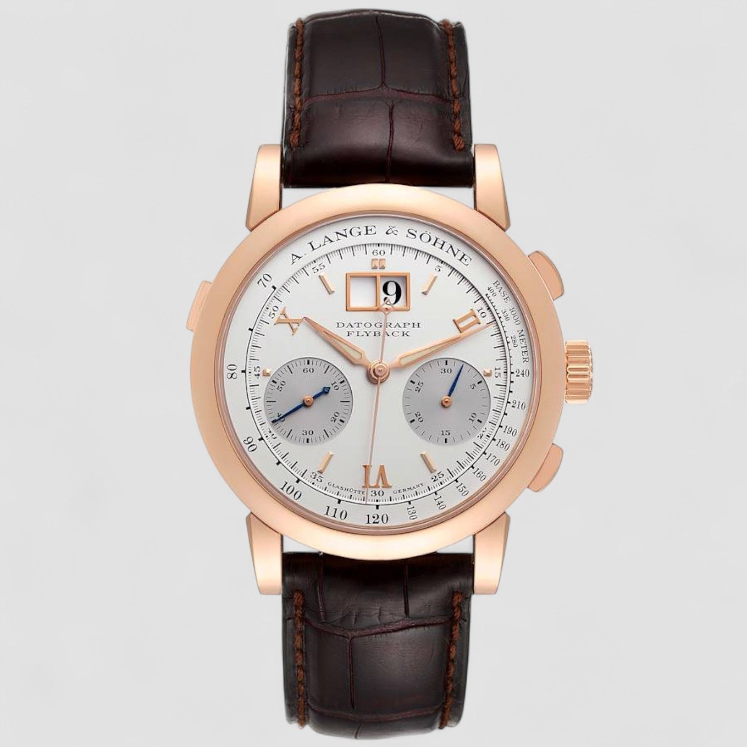 Datograph Flyback 18K Rose Gold Silver Dial