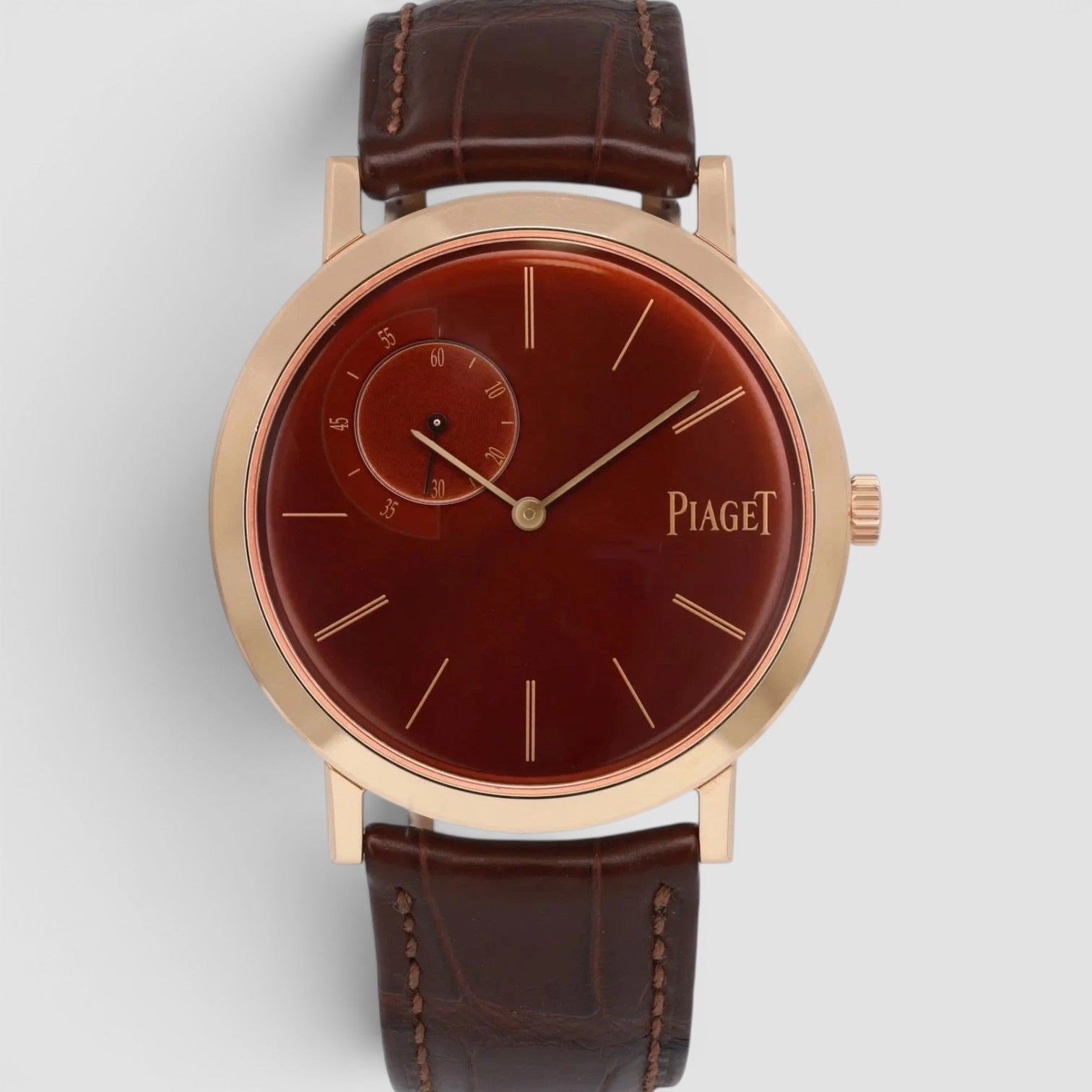 Altiplano 40mm 18K Rose Gold Brown Dial