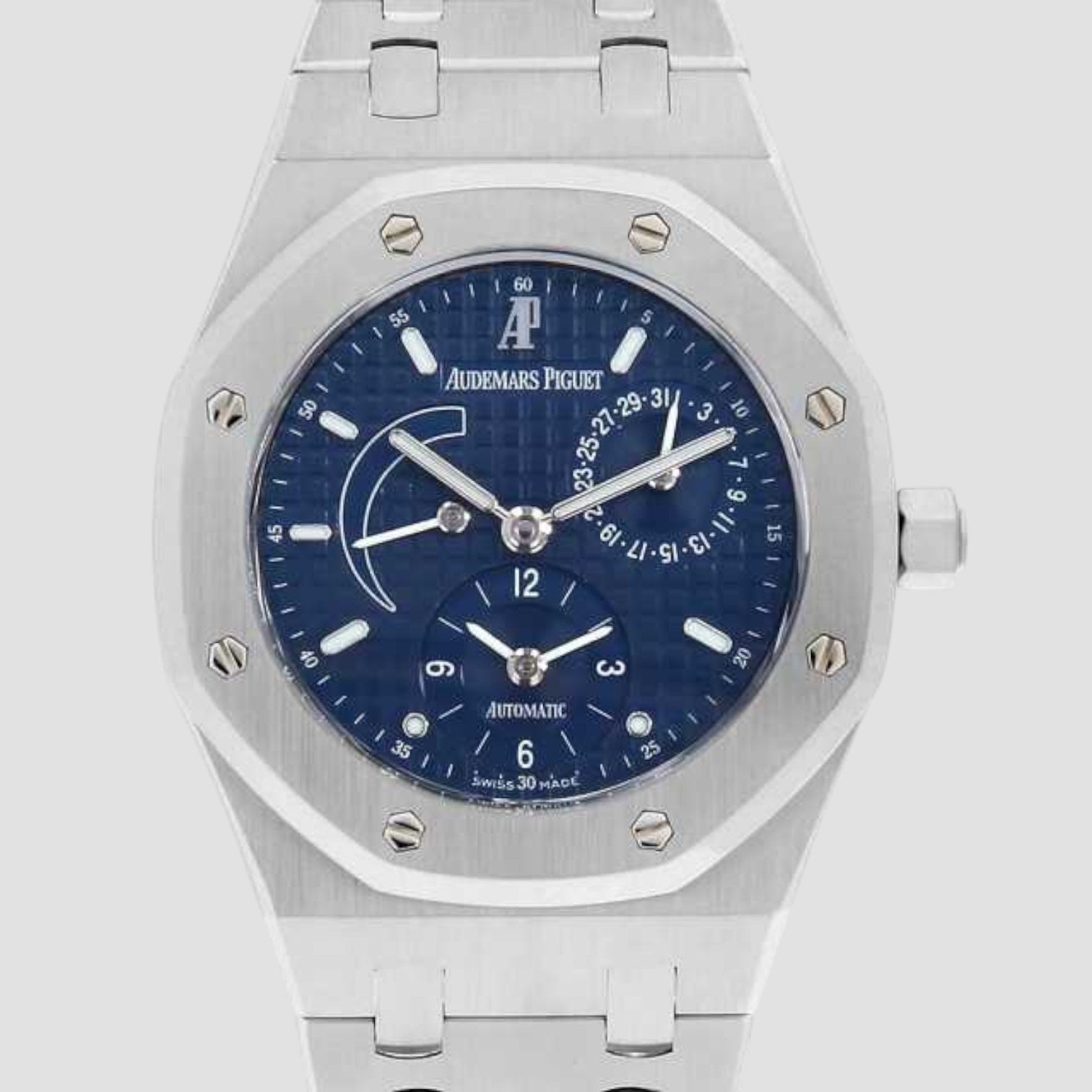 Audemars Piguet Royal Oak Dual Time 36 Steel / Blue / Bracelet
