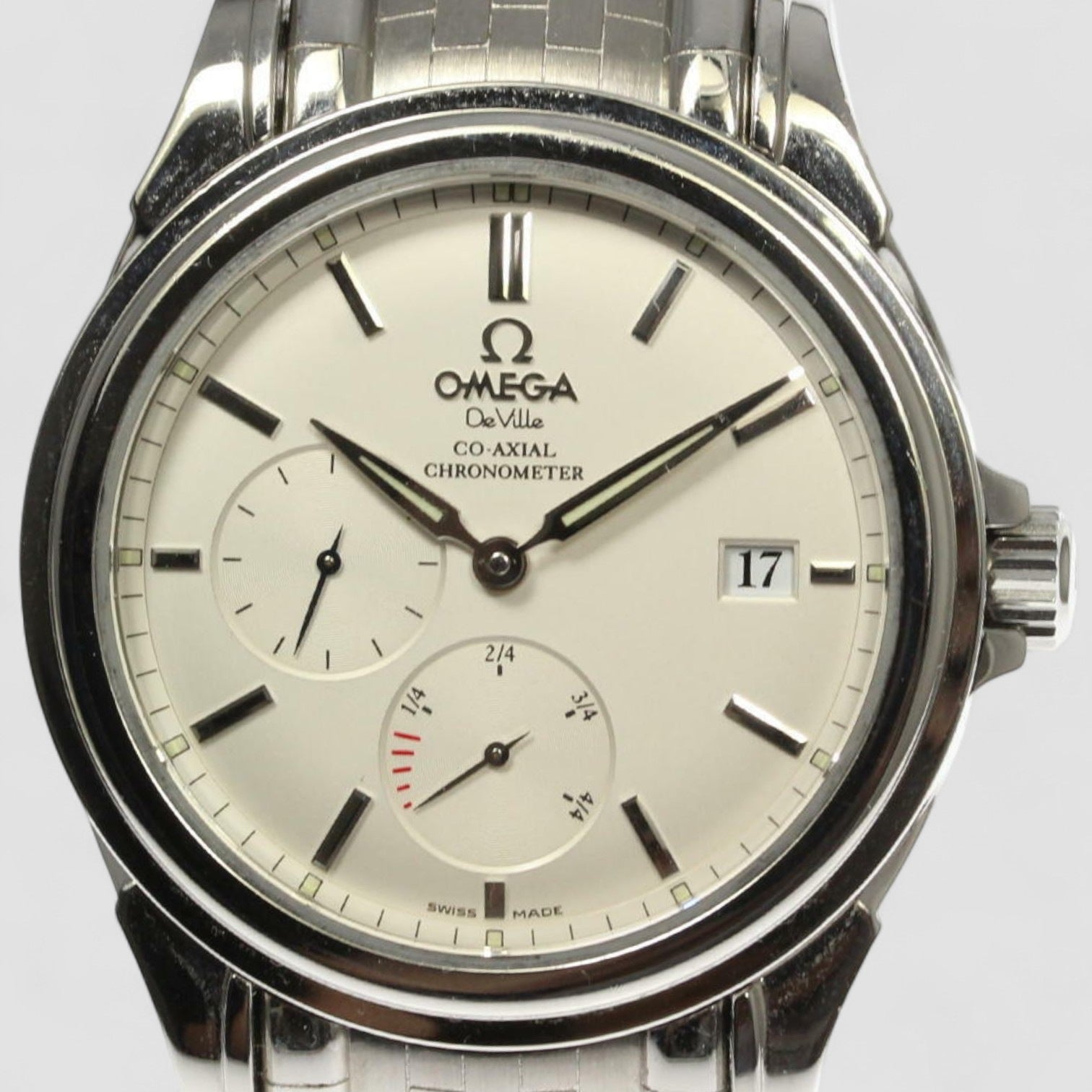 Co-Axial Power Reserve Mens Watch