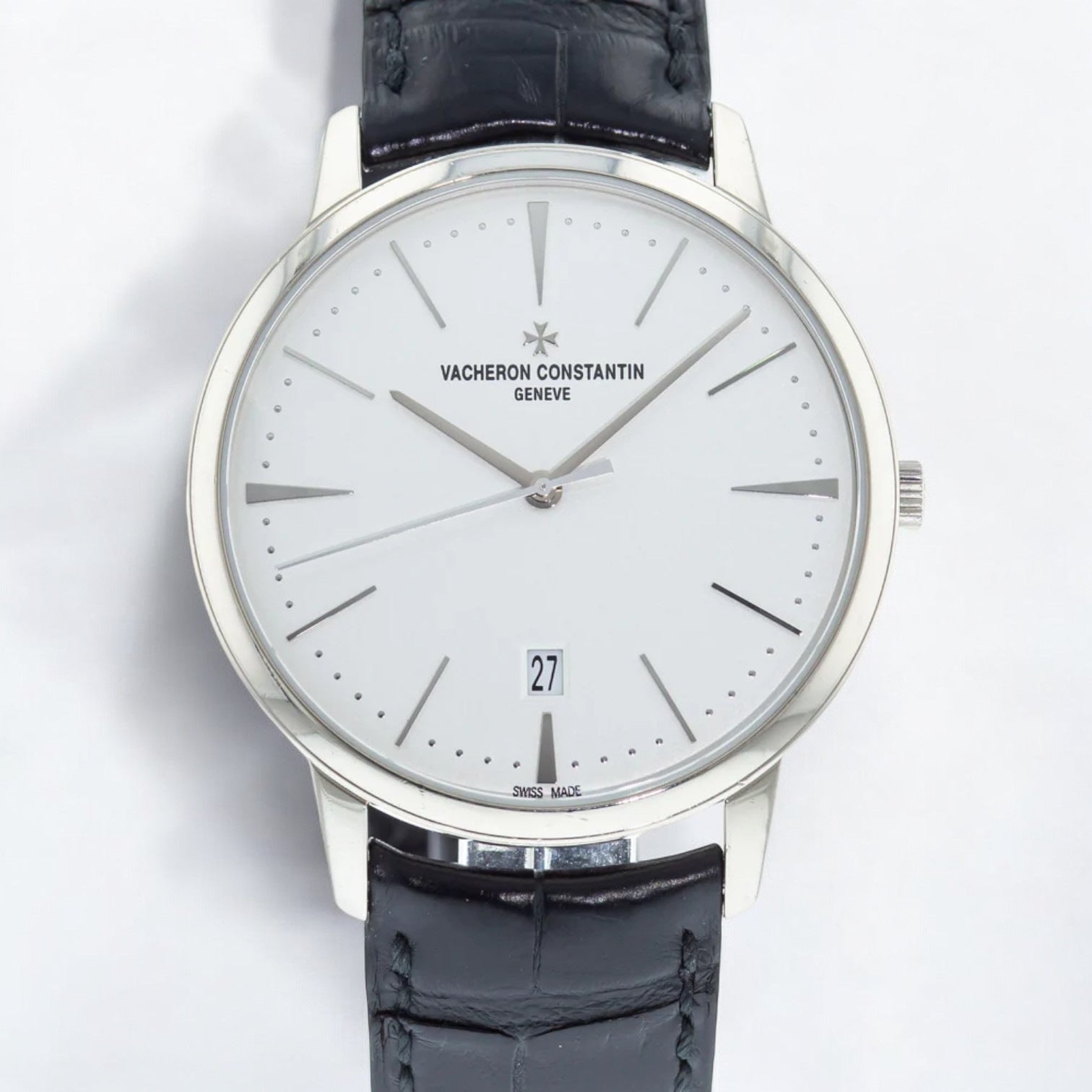 Patrimony Contemporary 18K White Gold