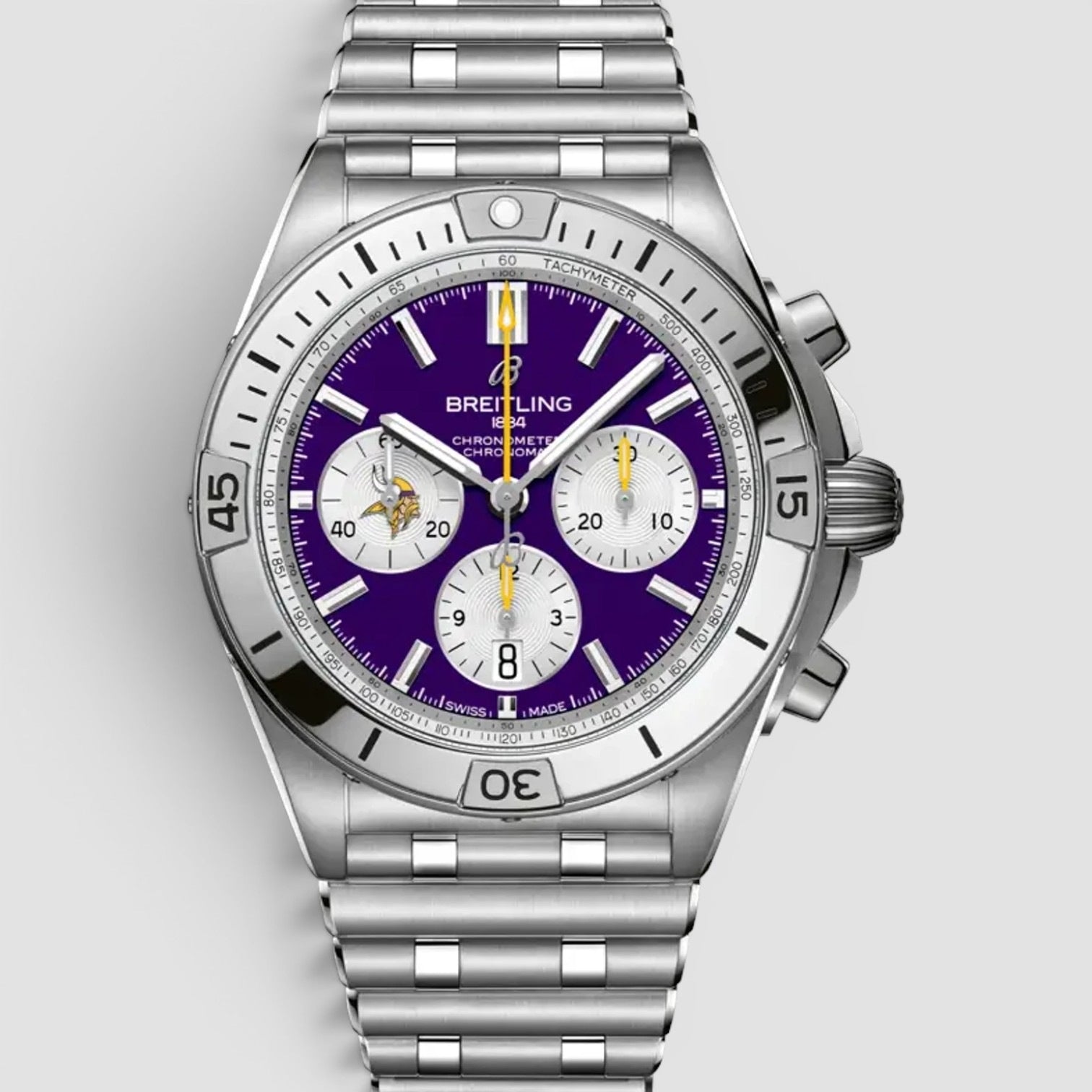 Chronomat B01 42 NFL Minnesota Vikings Edition