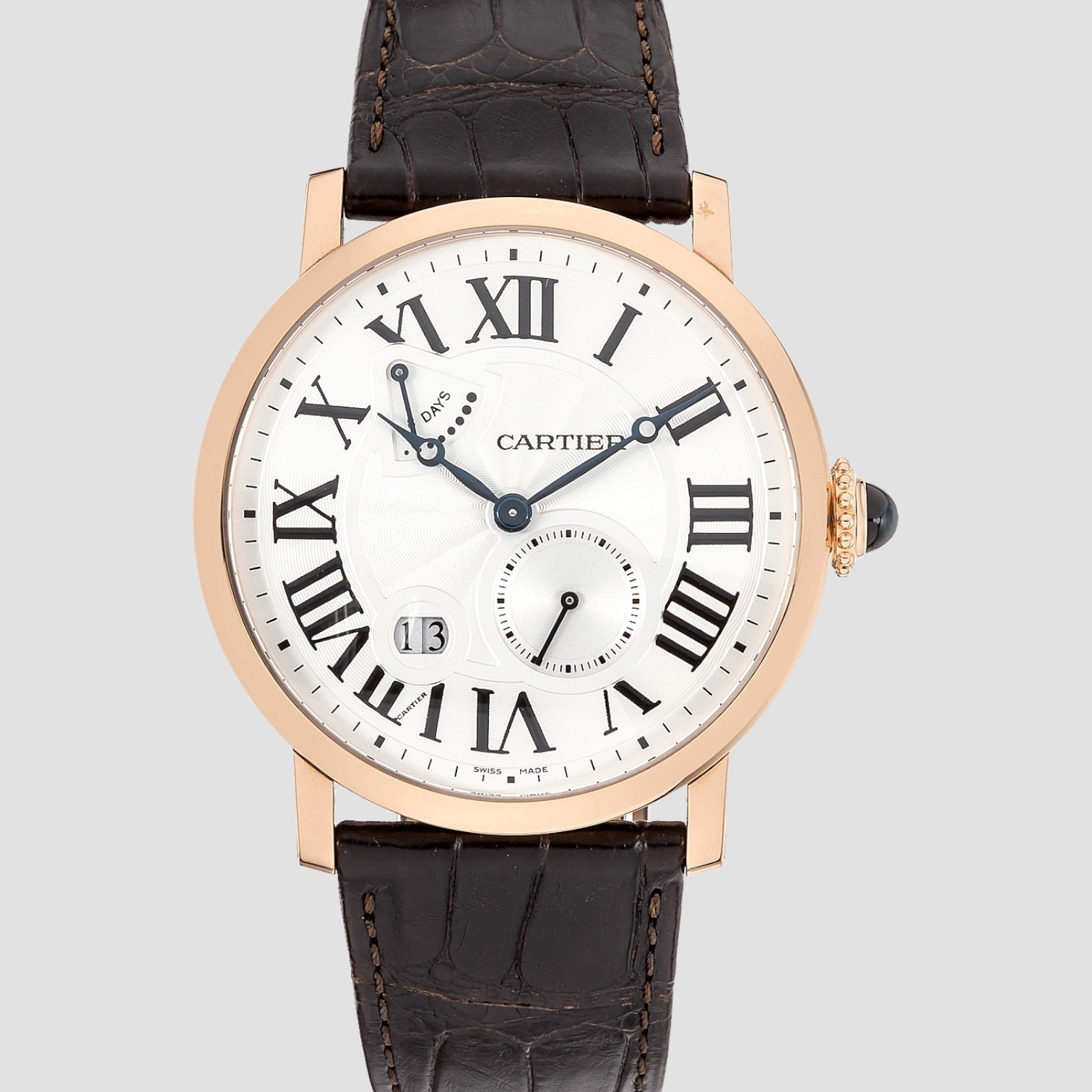 Rotonde de Cartier Power Reserve Rose Gold Manual 42mm