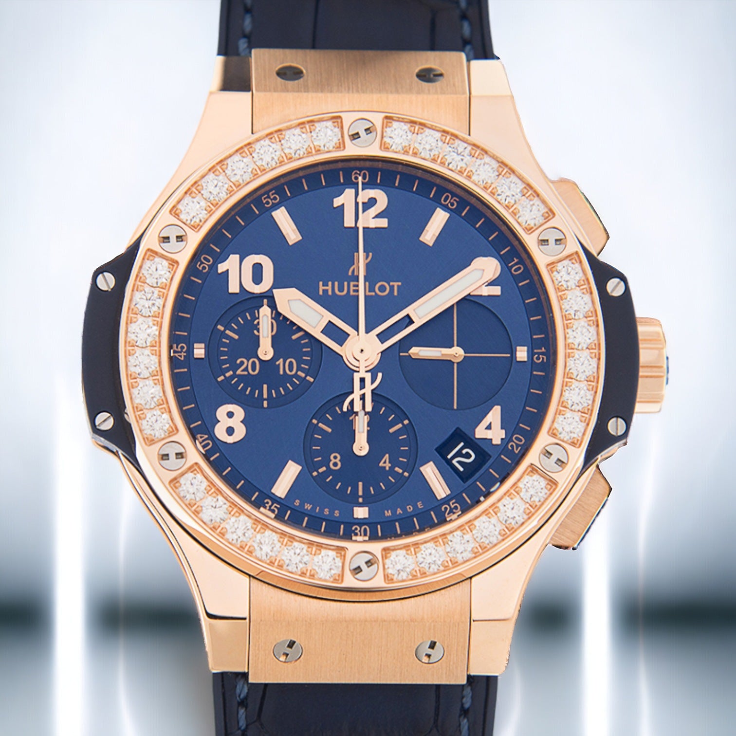 Big Bang Gold Blue Diamonds