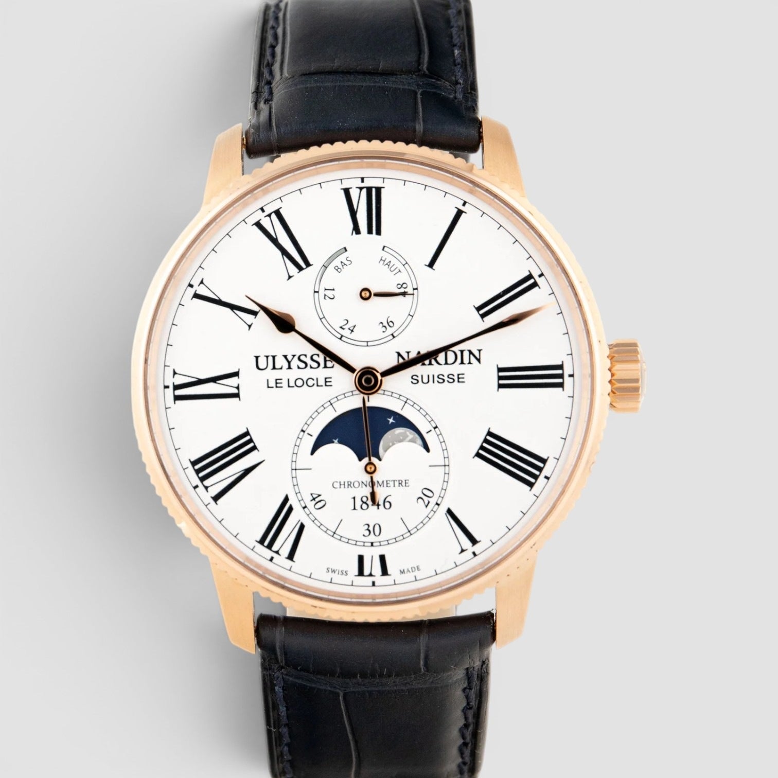 Marine Torpilleur Moonphase 42 Mm