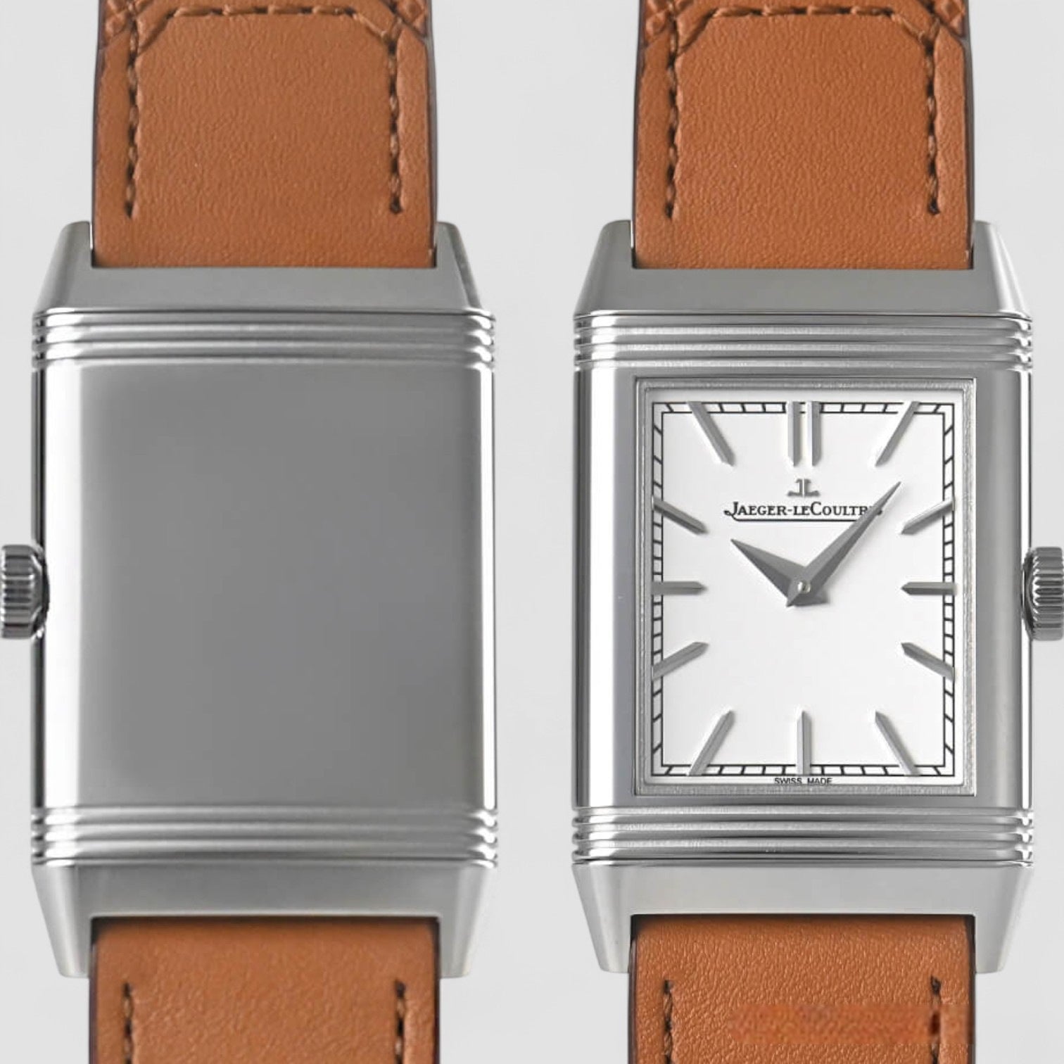 Reverso Tribute Monoface Midsize SS Silver Dial 2025