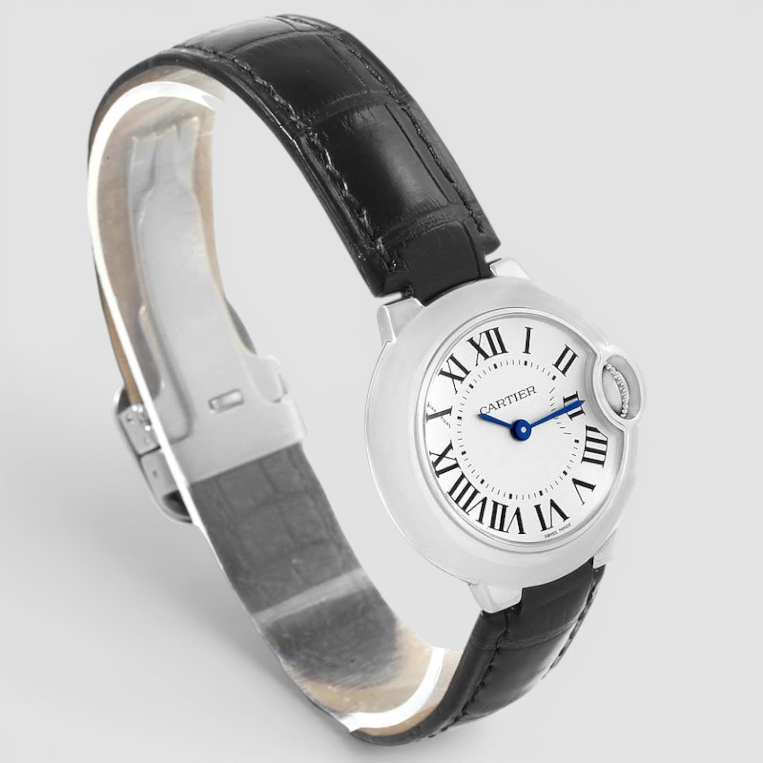 Ballon Bleu de Cartier 28mm Stainless Steel Silver Dial
