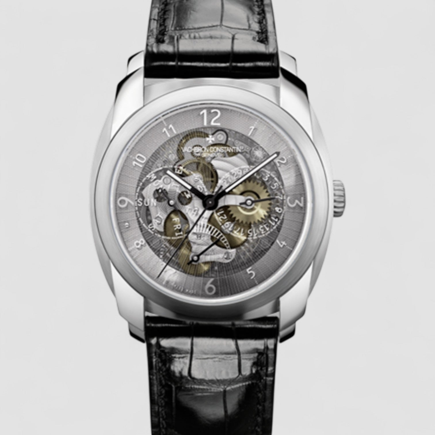 Quai de L'Ile Day Date & Power Reserve Mens Watch