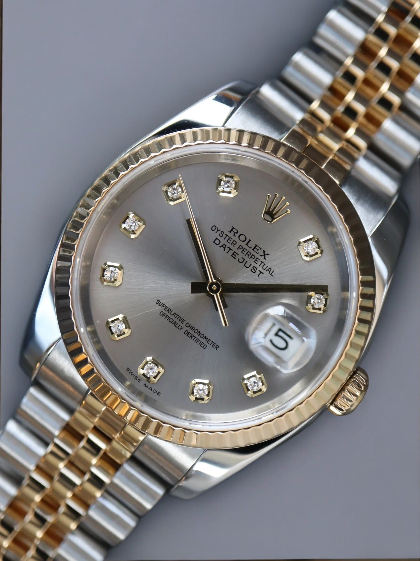 Datejust 36 Grey Diamond Jubilee