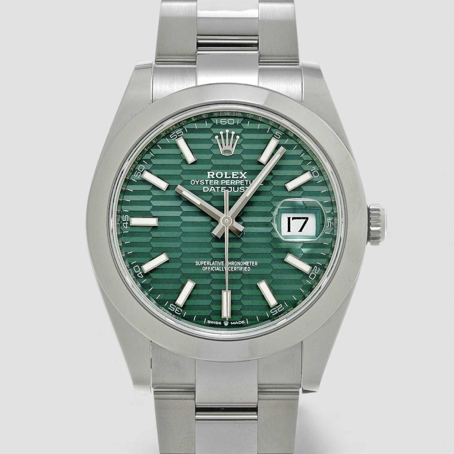 Datejust 41 Green/Steel Ø41 mm