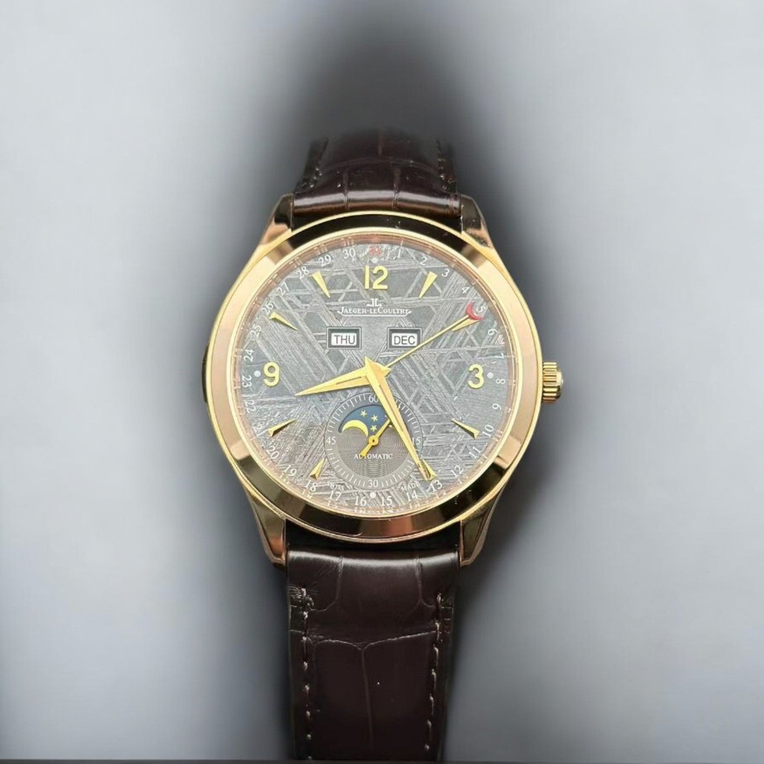 Master Calendar Moonphase Meteorite Dial 18kt Rose Gold