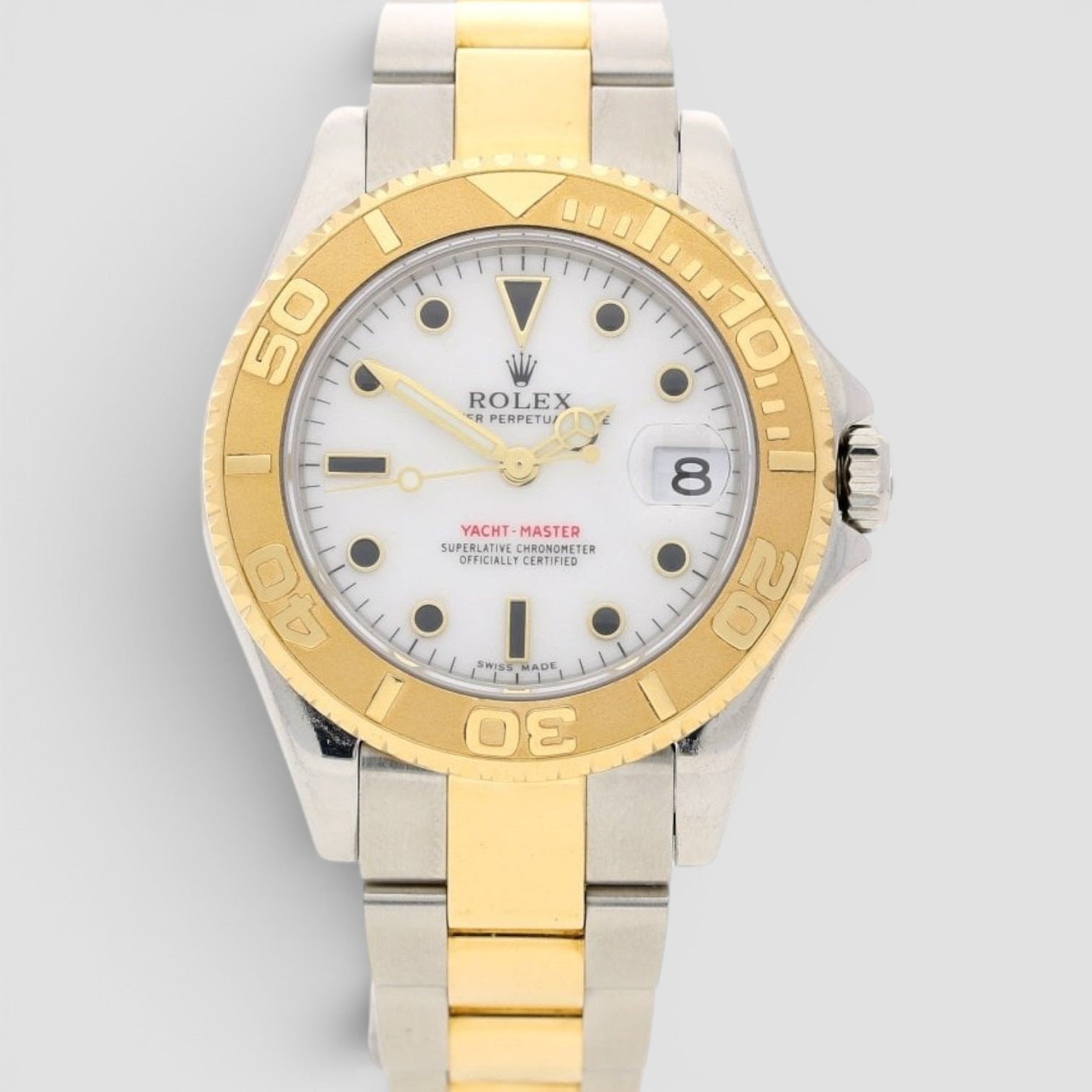 Yacht-Master 35 Rolesor White
