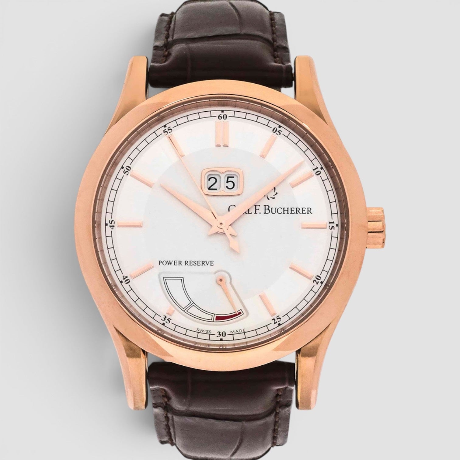 Manero Big Date PowerReserve Automatic 40mm Rose Gold