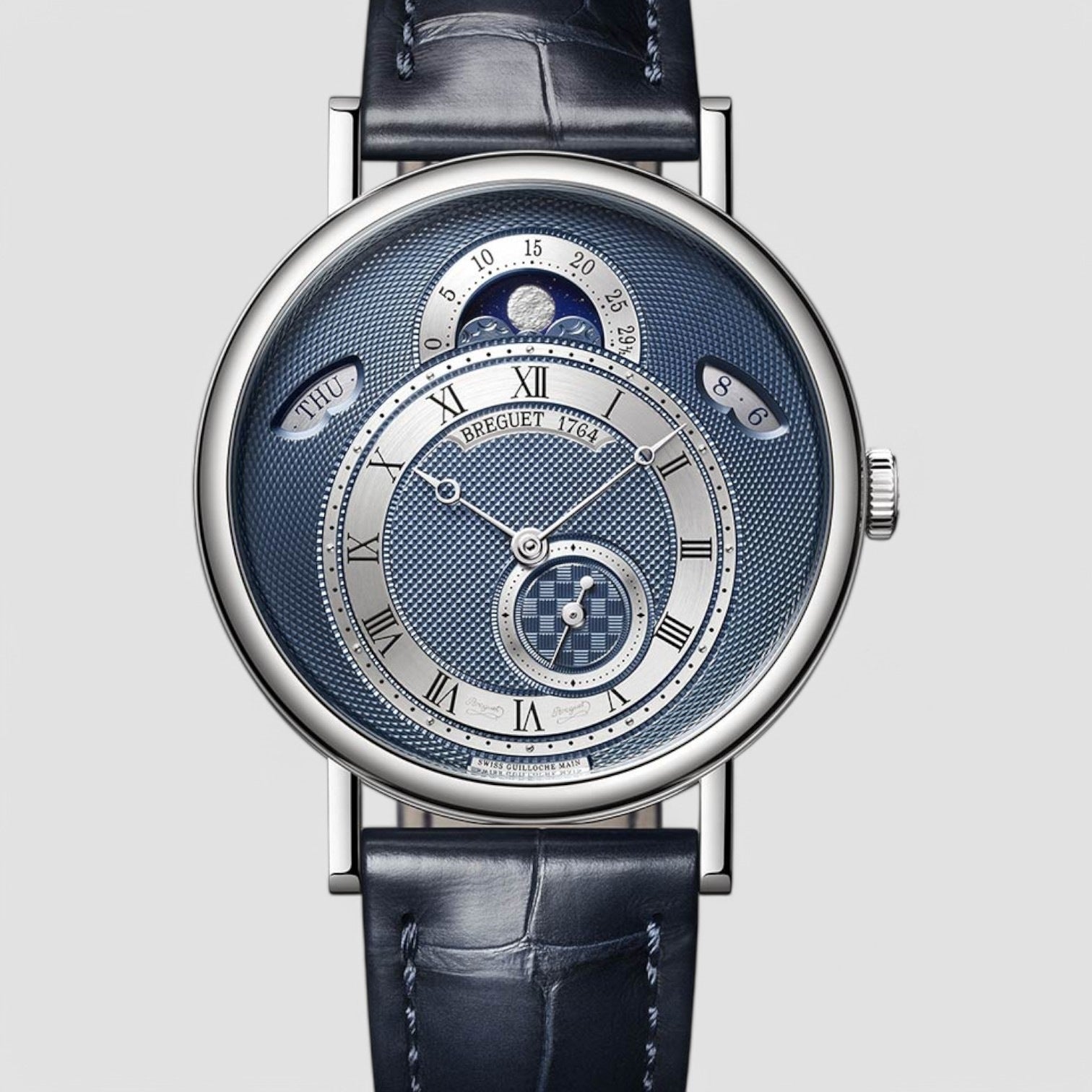 Classique Day Date Moonphase Mens Watch