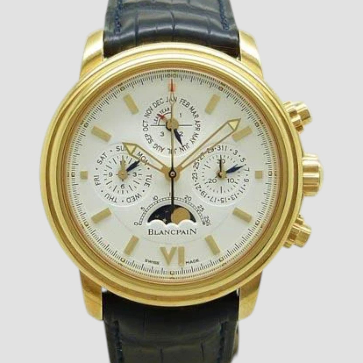 Leman Perpetual Calendar Chronograph YG