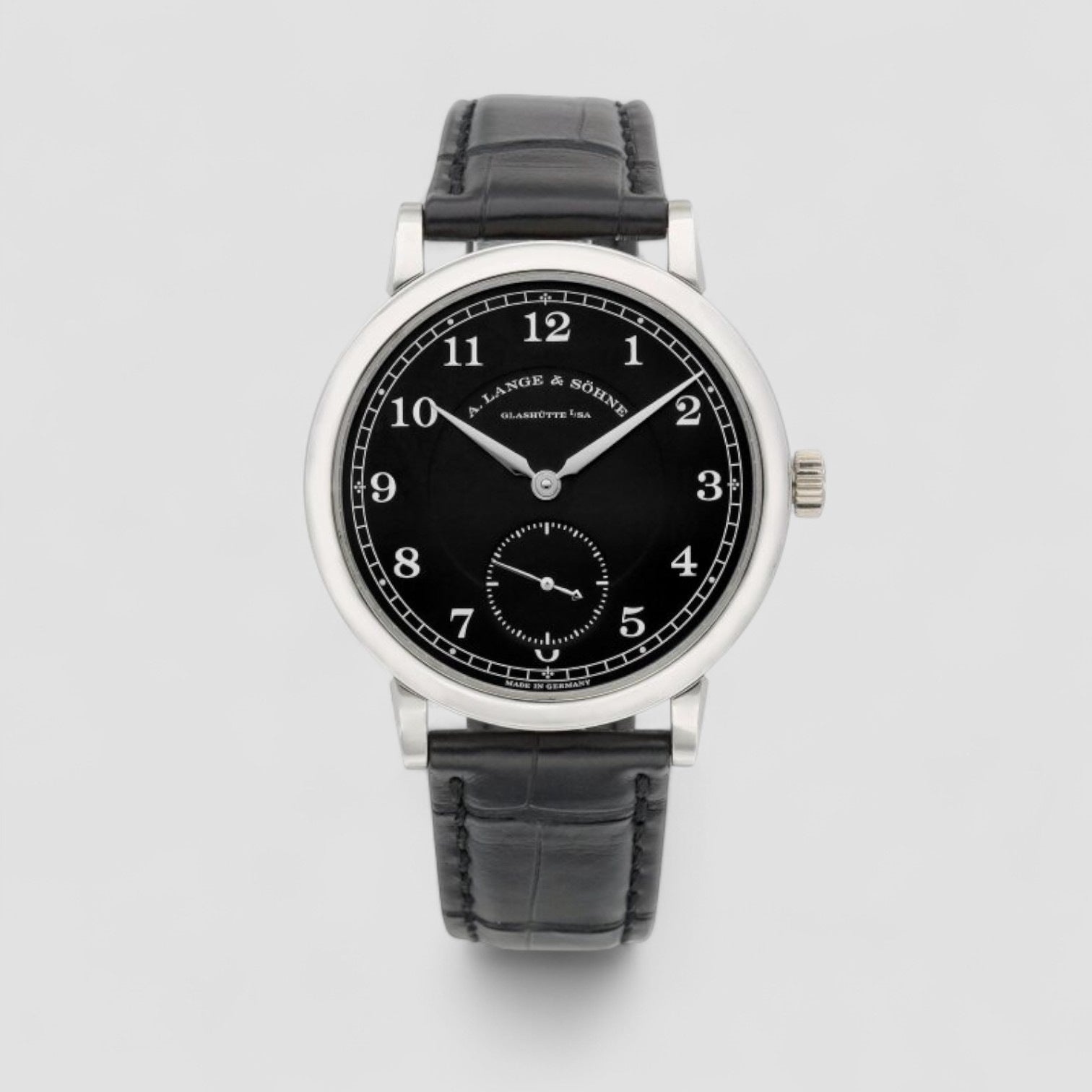 200th Anniversary F.A Lange Platinum Black Dial RARE