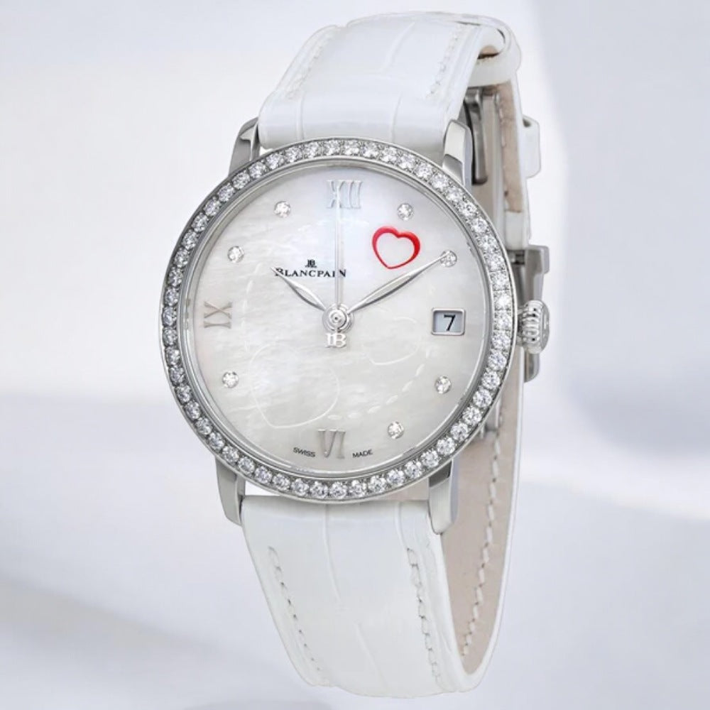 SAINT VALENTIN AUTOMATIC MOTHER OF PEARL DIAMOND LADIES