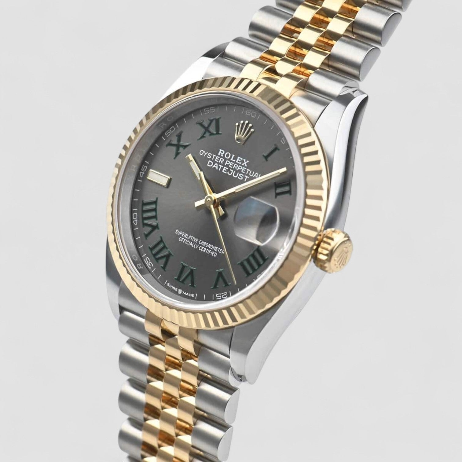 Datejust 36 Gold/Steel with Grey Dial