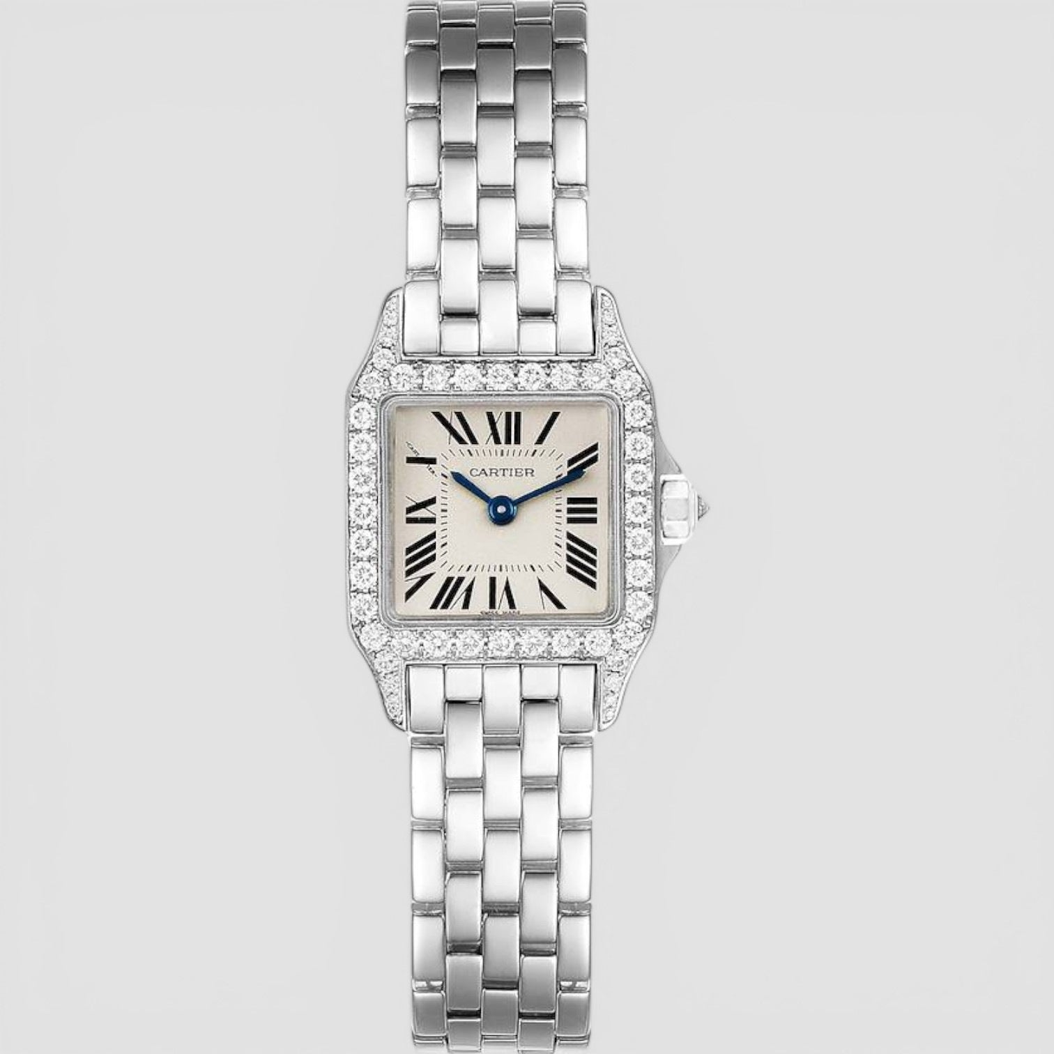 Santos Demoiselle  White Gold & Diamonds