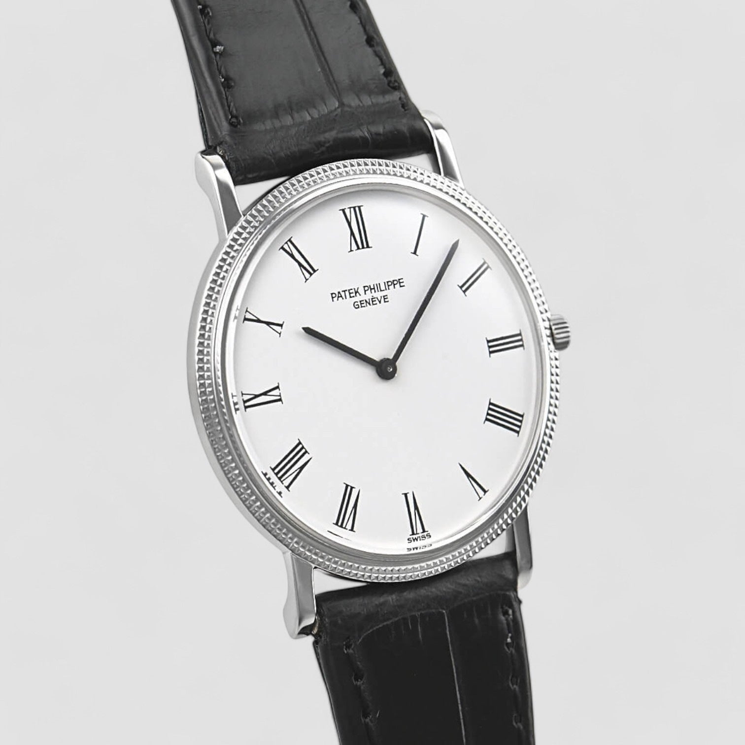 Calatrava Manual Wind 18K White Gold