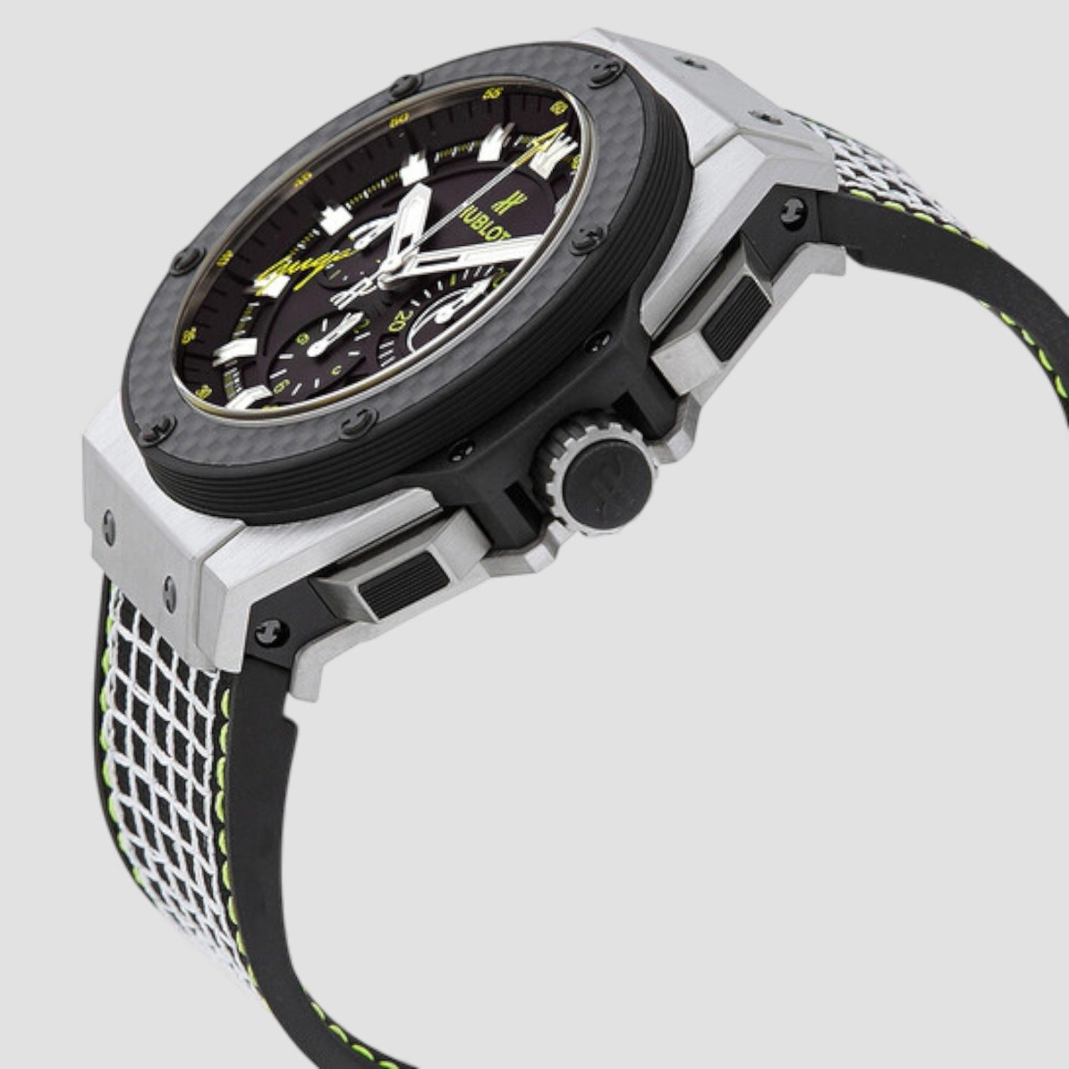 Big Bang King Power Guga Chronograph Automatic Black Dial Men's Watch