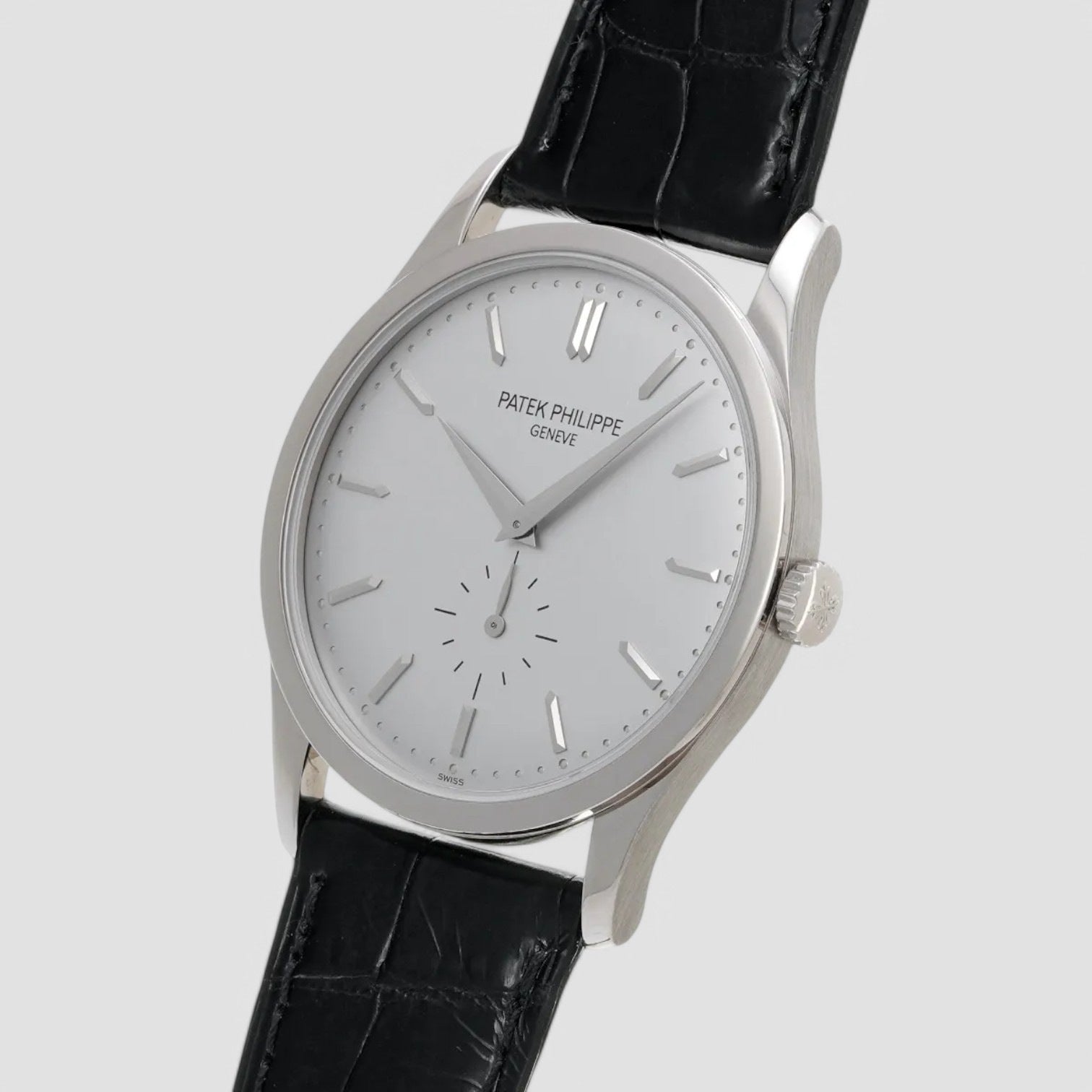Calatrava 18K White Gold Manual Wind