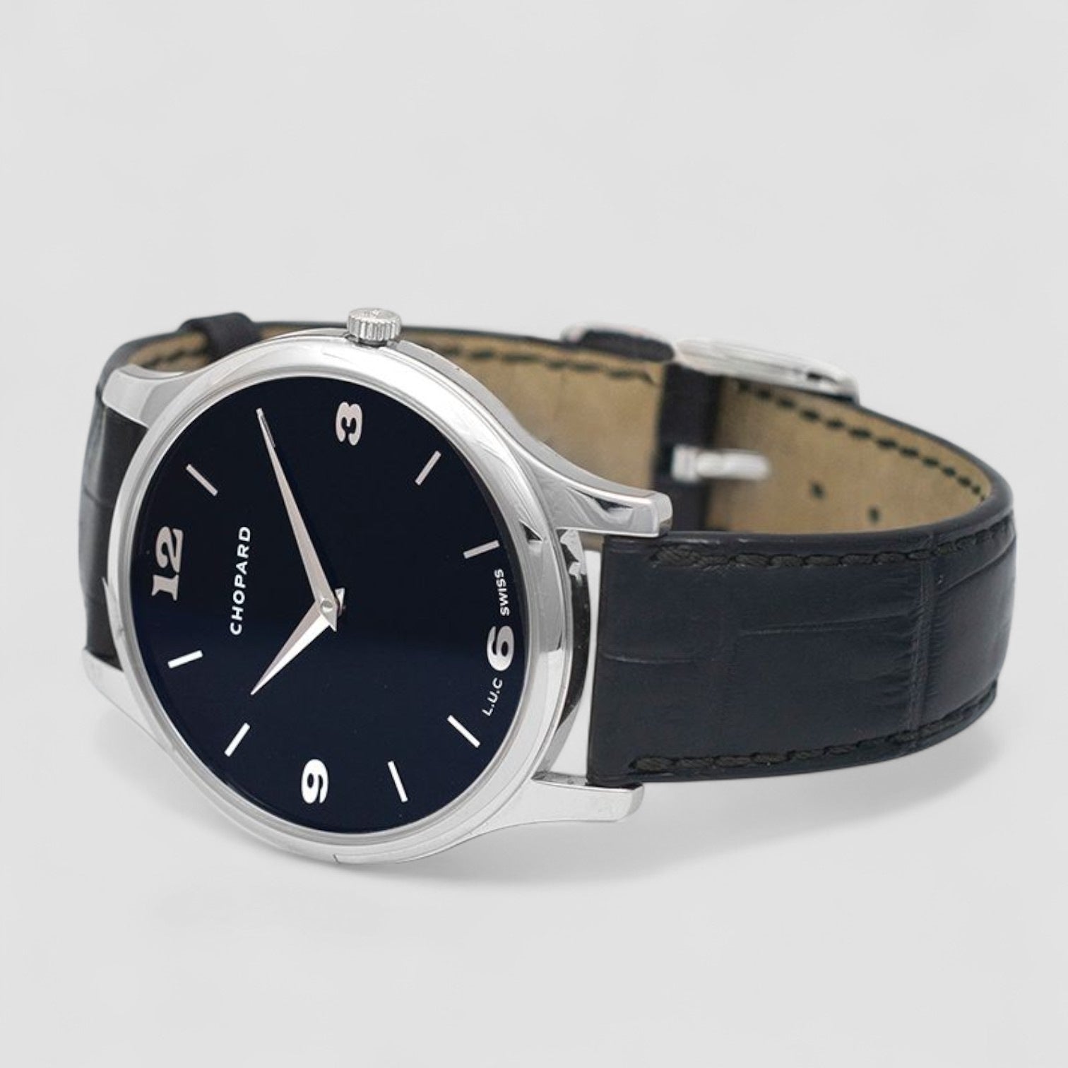 ぽっぷ　12点 Chopard L.U.C. XP Automatic Black Dial Men's Watch 161902-1001