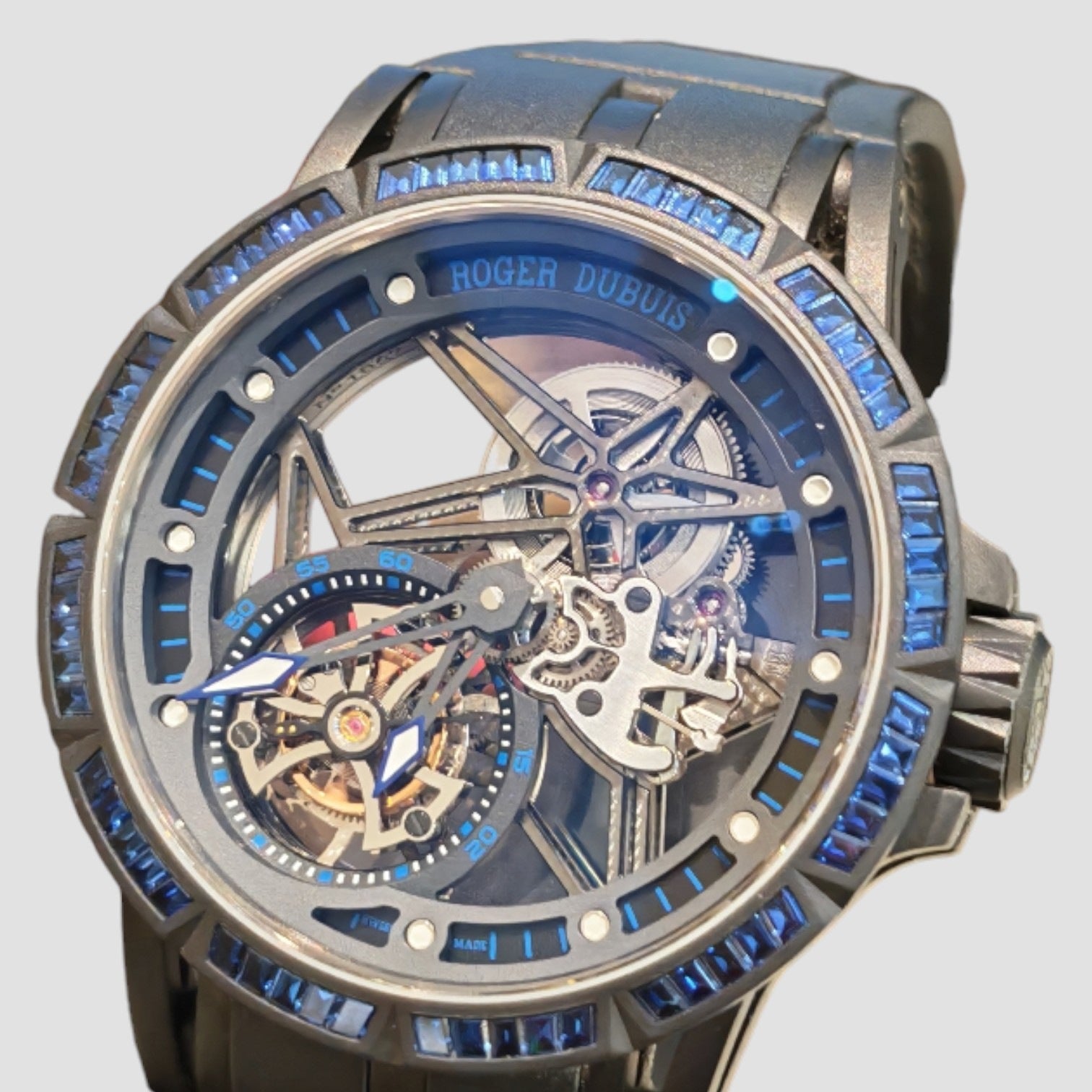 Excalibur Spider Skeleton Flying Tourbillon