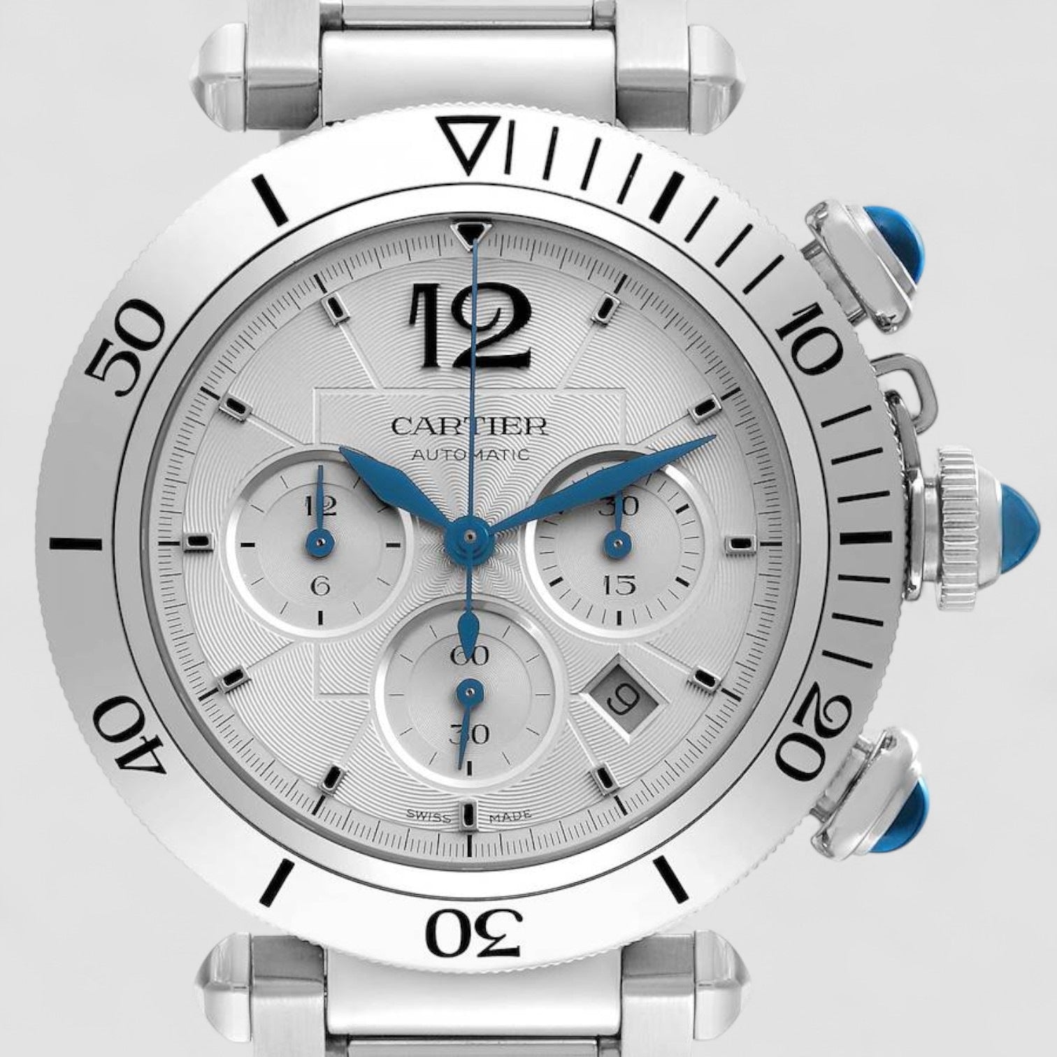 Cartier Pasha Chronograph Watch 41mm WSPA0018