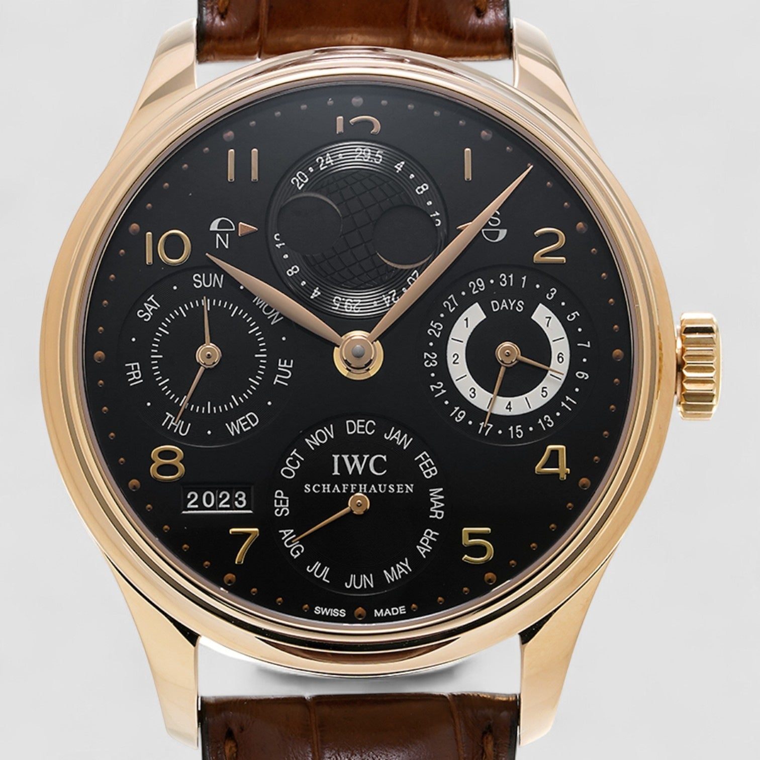 Portuguese Perpetual Calendar