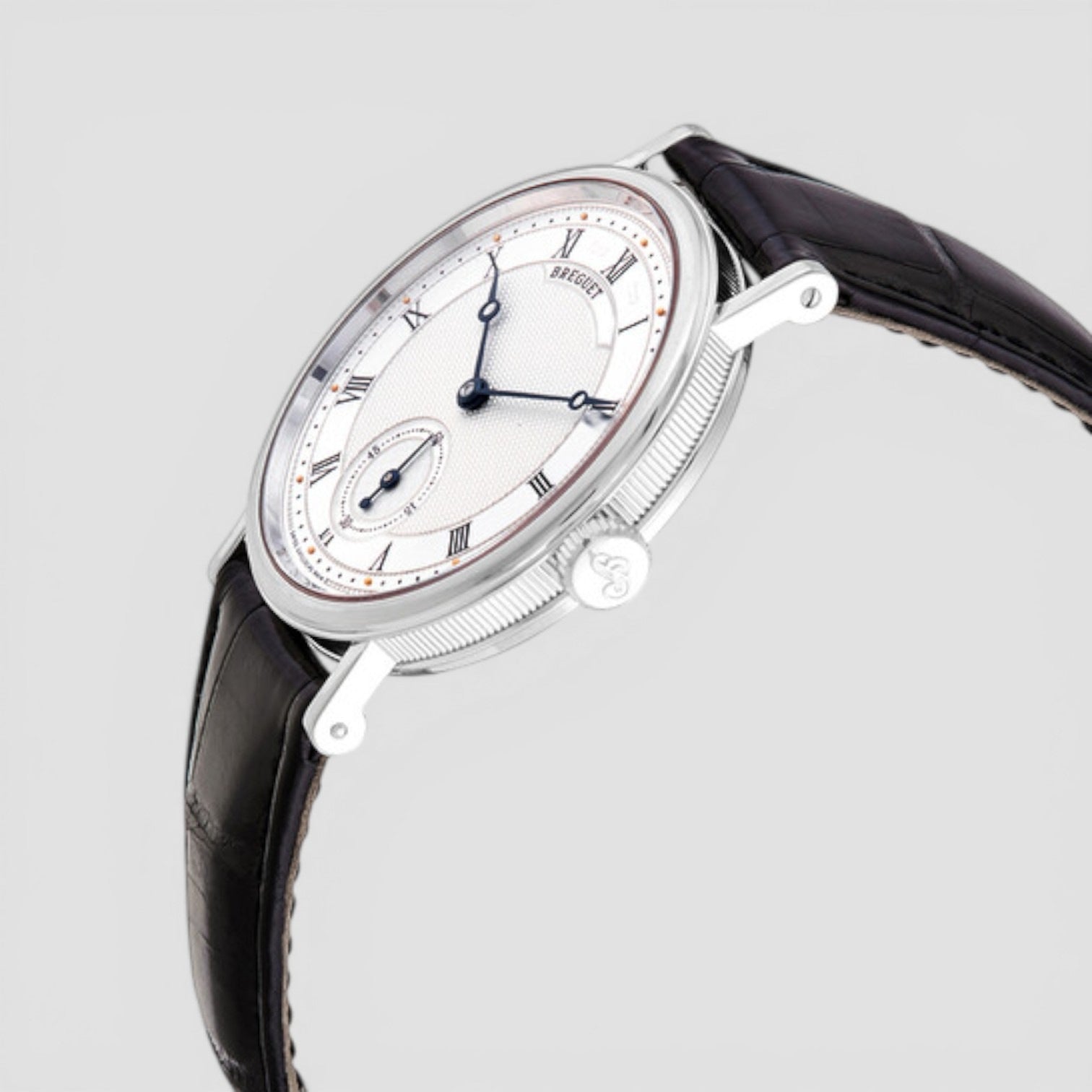 Classique Hand Wind Silver Dial Men's Watch