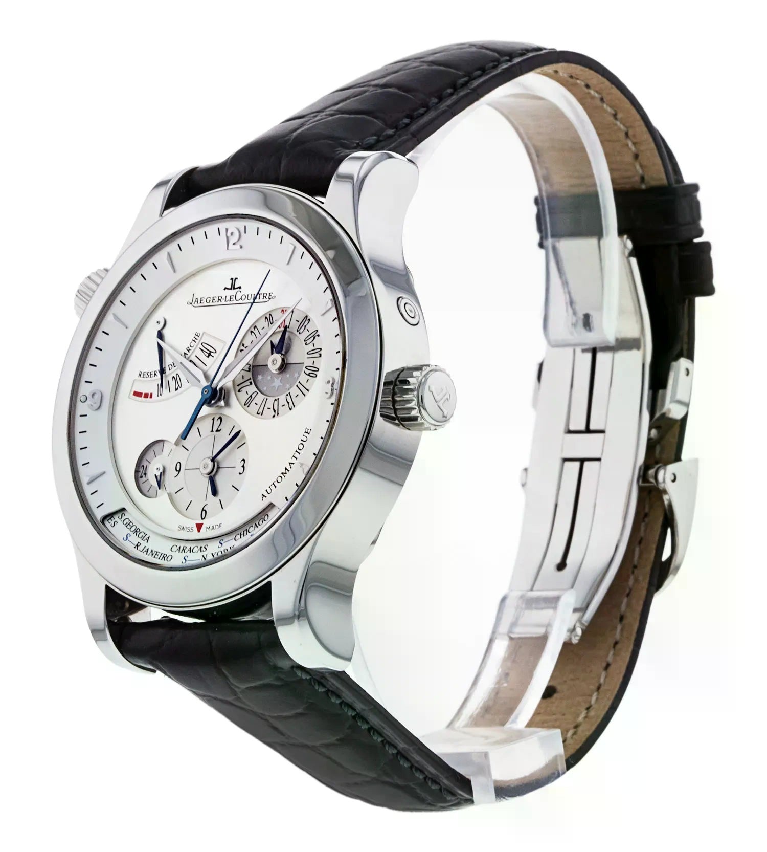 Master Geographic Stainless Steel Automatic