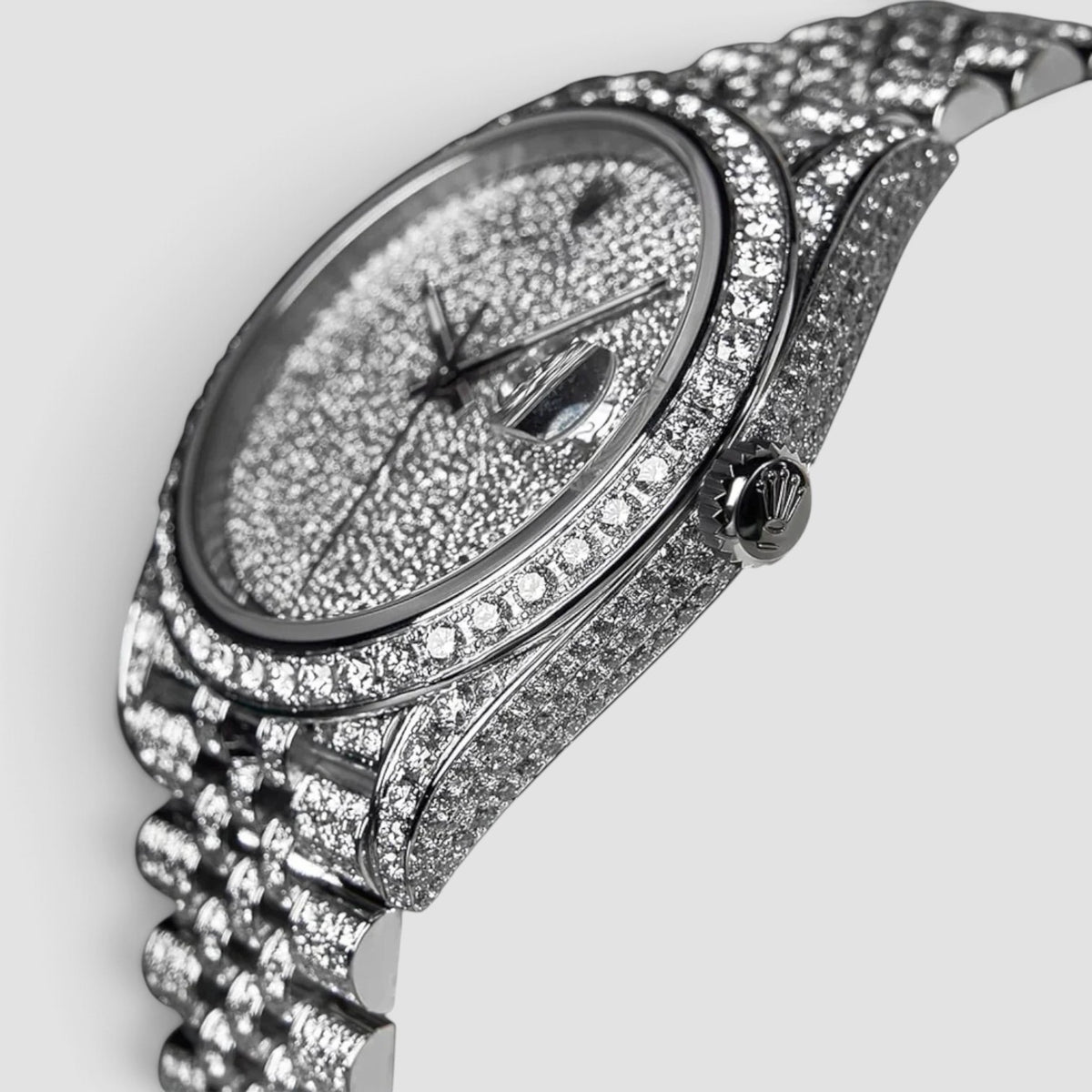 Datejust 41 Fully Custom Diamond-Set “Covert”