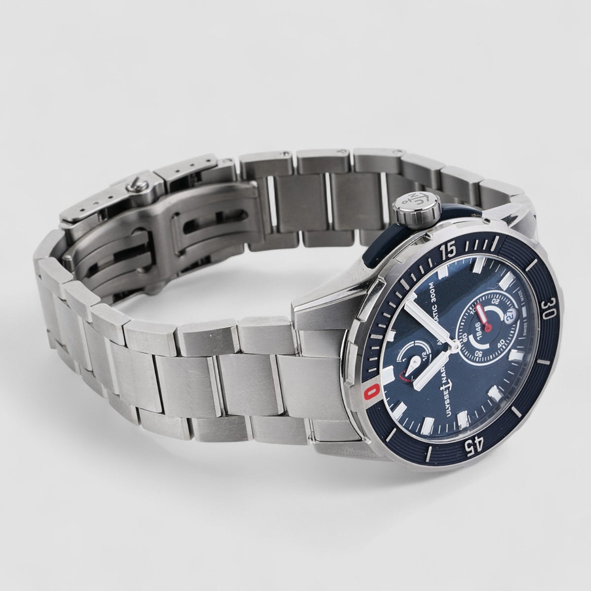 Diver Chronometer Automatic Blue Dial Men's Watch