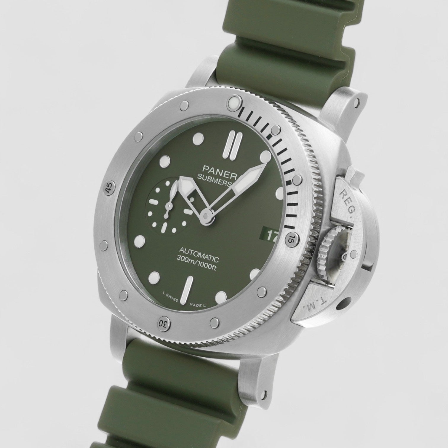 Submersible Verde Militare Stainless Steel 42MM LIMITED