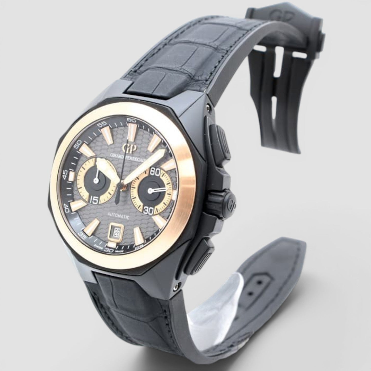 Chrono Hawk Hollywoodland 44mm Ceramic & Rose Gold