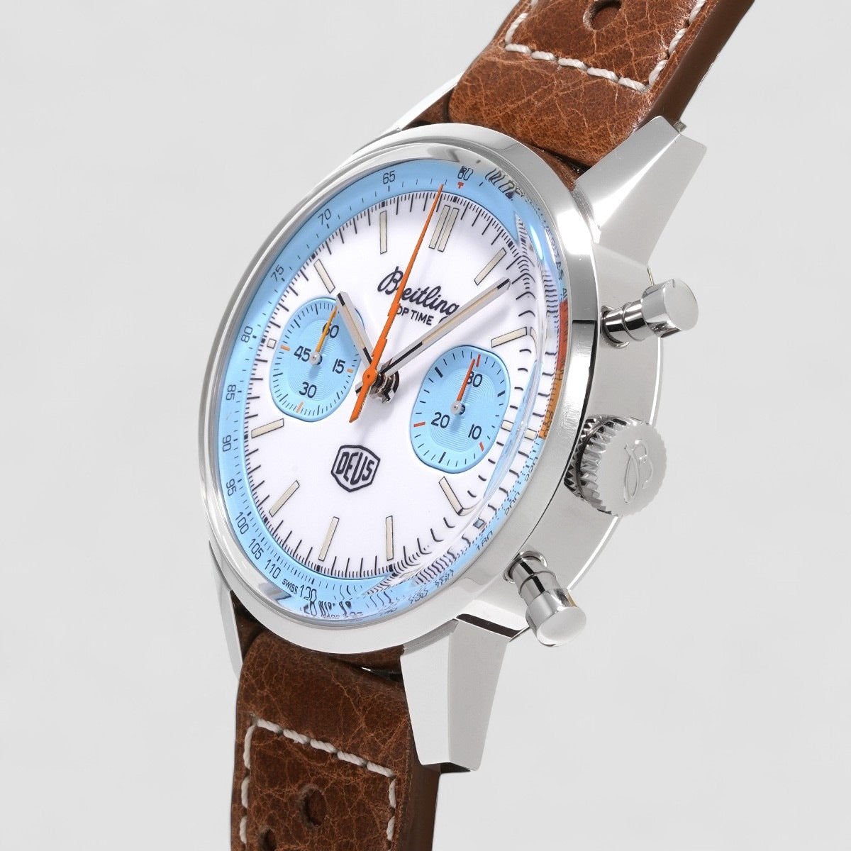 Top Time Chronograph Automatic White Dial
