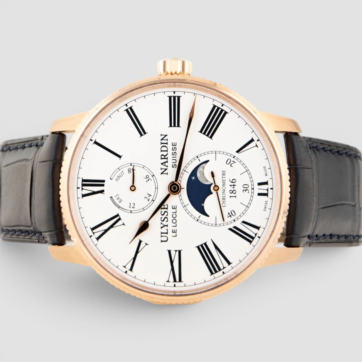 Marine Torpilleur Moonphase 42 Mm