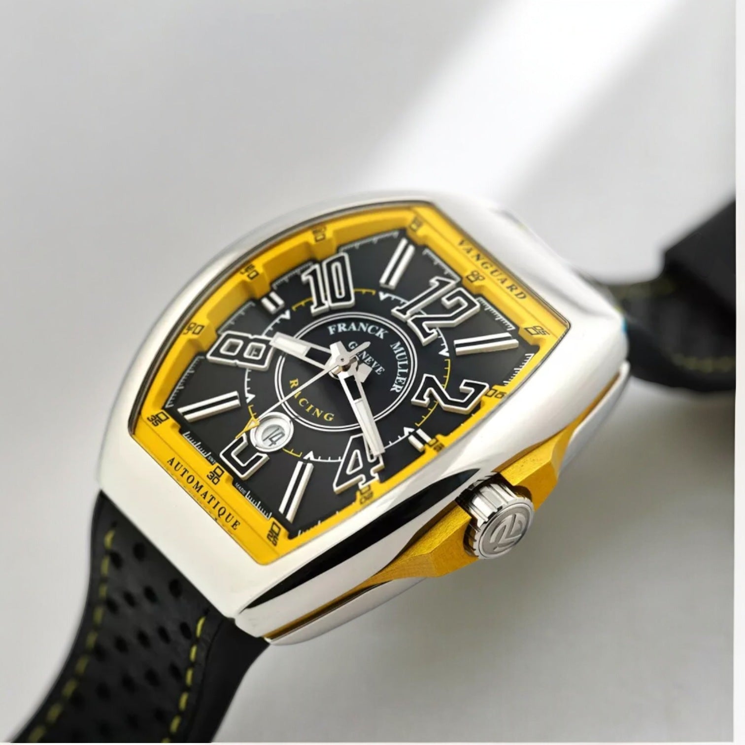 Vanguard Racing Yellow Wristwatch