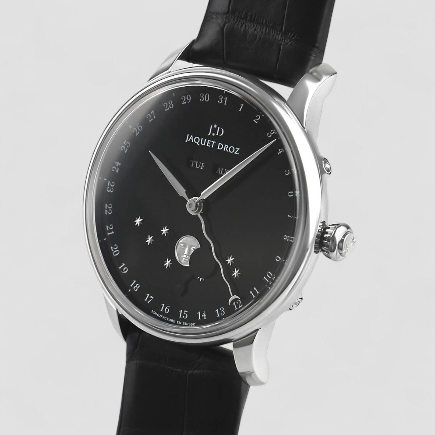 Jaquet-Droz Astrale Eclipse Black Dial SS J012630270